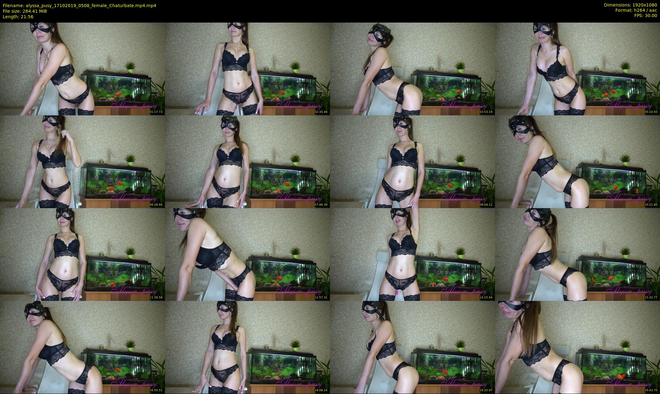 alyssa_pusy — 22 minute Chaturbate couple cam show recording, 1080p, Oct 17, 2019