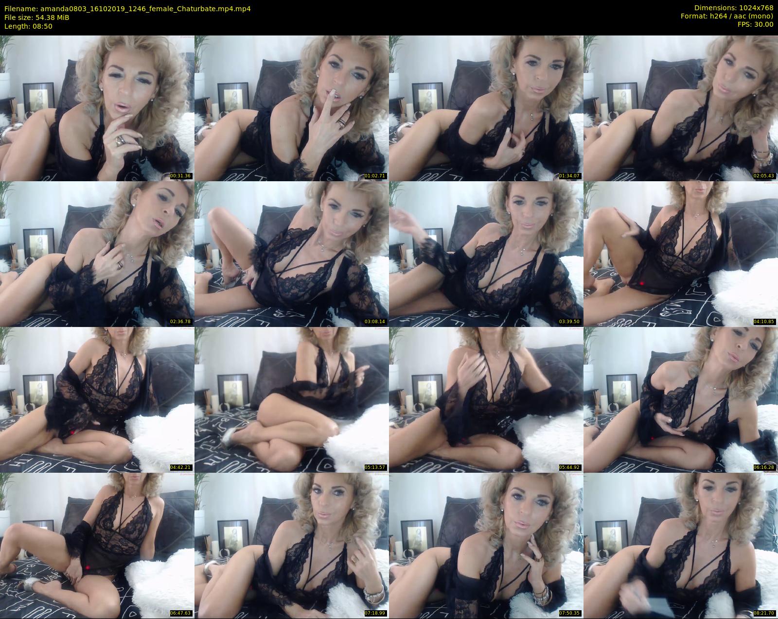 amanda0803 — 9 minute Chaturbate female cam show recording, 720p, Oct 16, 2019