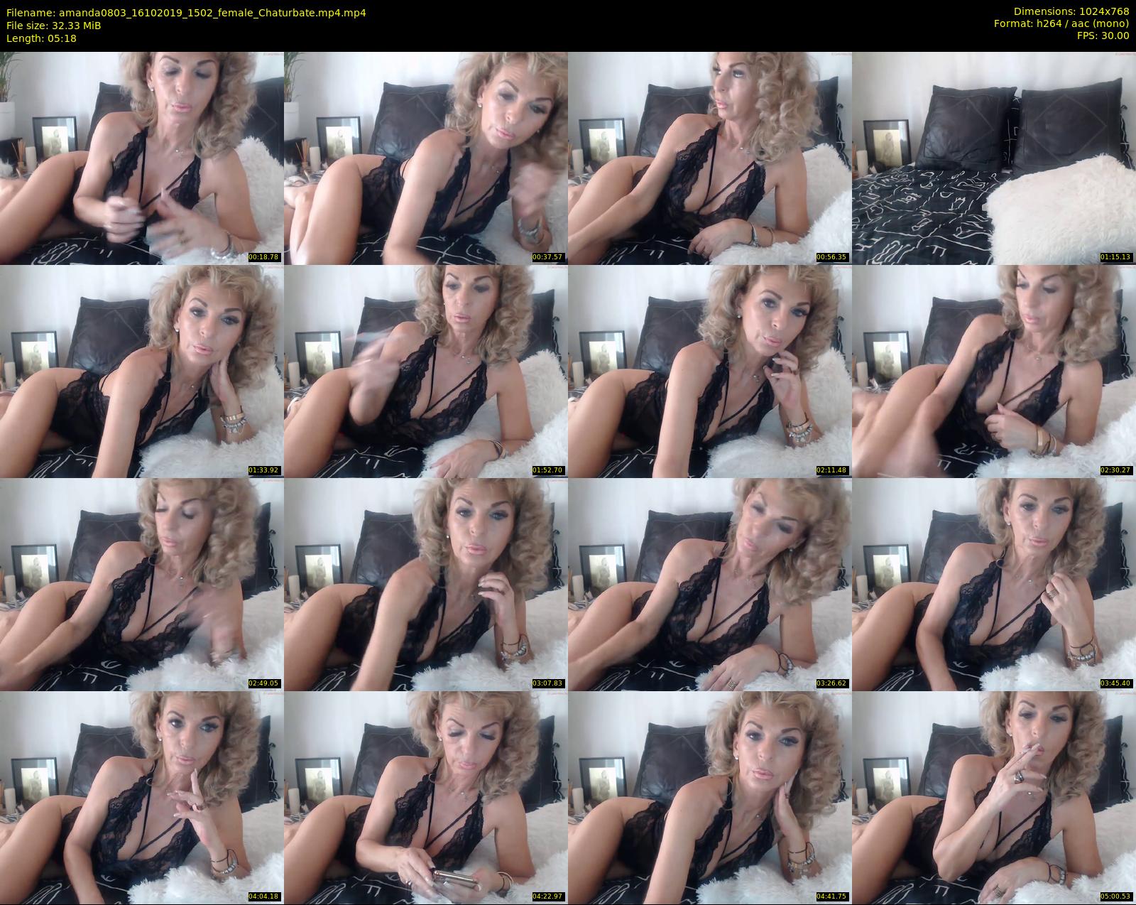 amanda0803 — 6 minute Chaturbate female cam show recording, 720p, Oct 16, 2019