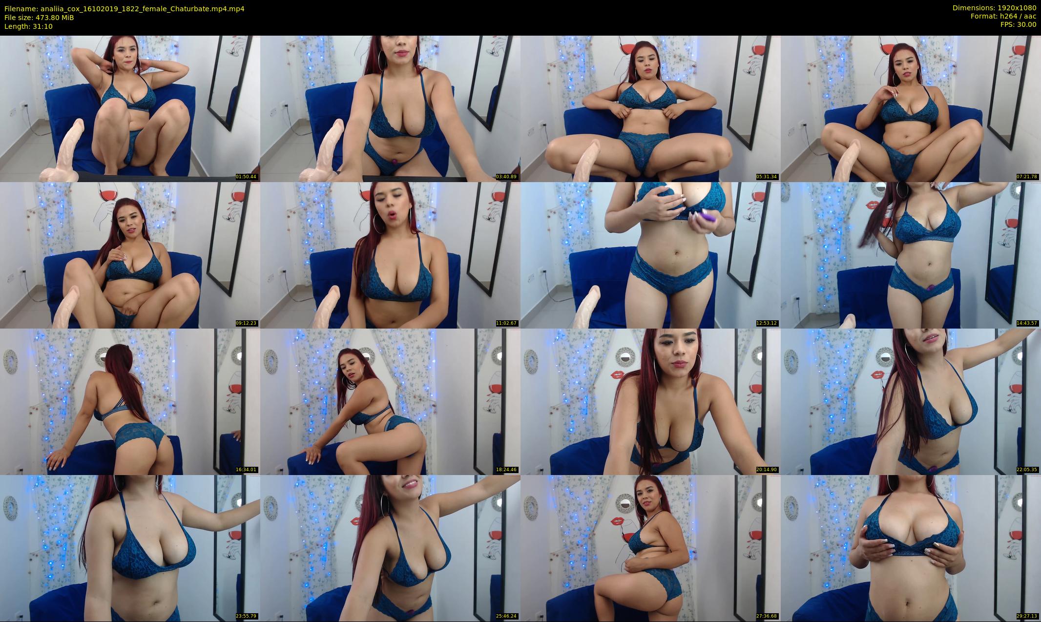 analiia_cox — 32 minute Chaturbate female cam show recording, 1080p, Oct 16, 2019