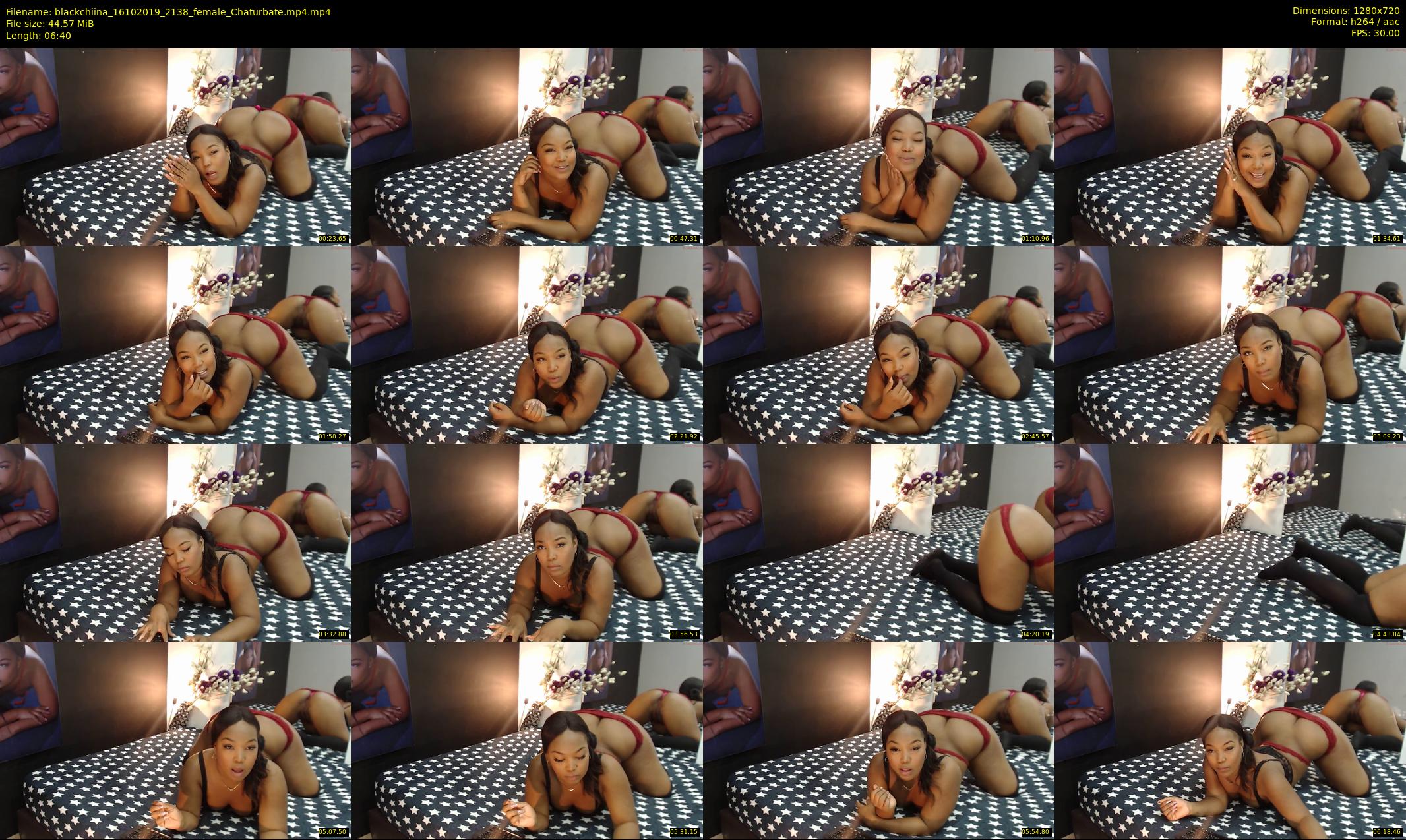blackchiina — 7 minute Chaturbate female cam show recording, 720p, Oct 16, 2019