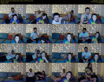 briadominick — 165 minute Chaturbate couple cam show recording, 720p, Oct 16, 2019