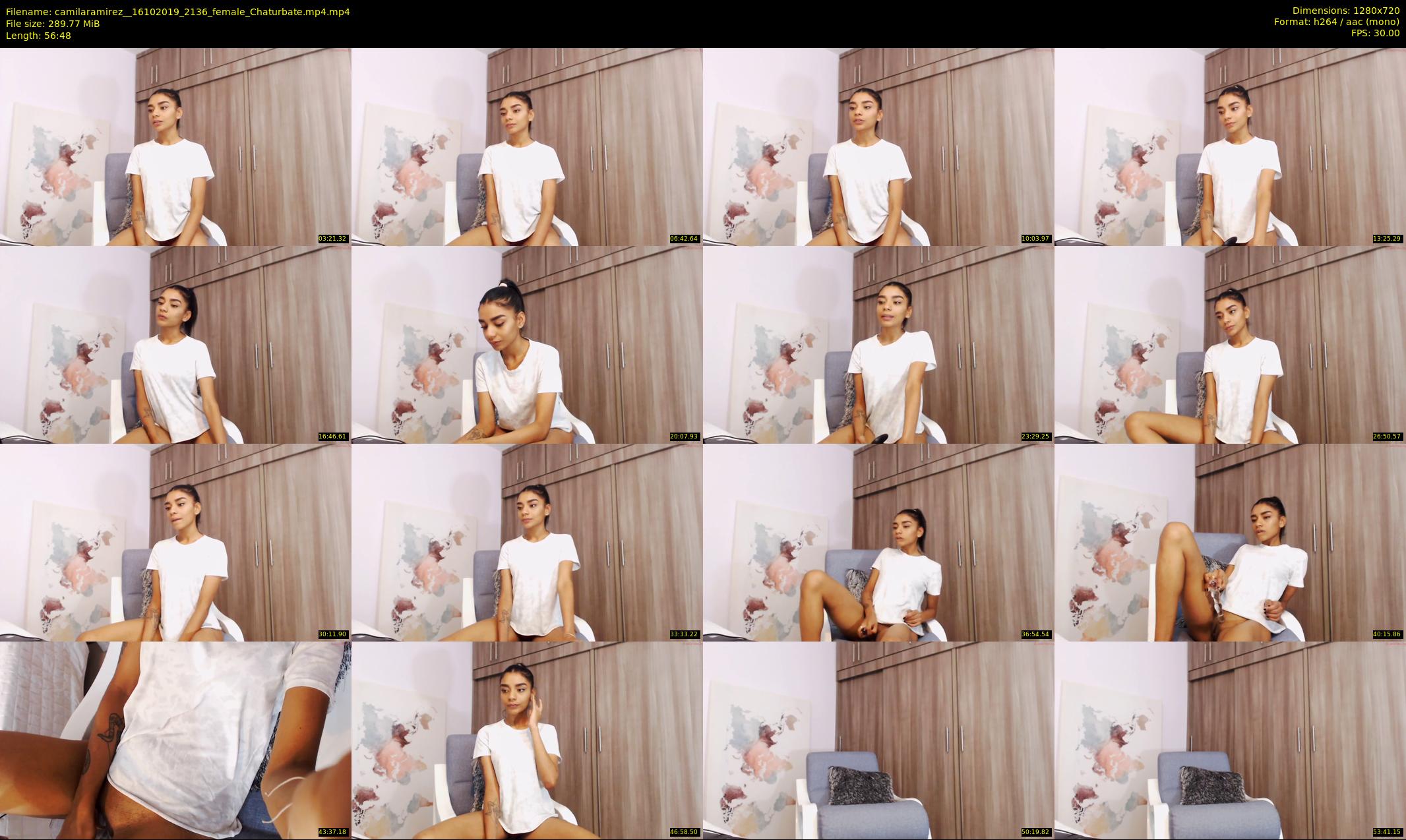 camilaramirez_ — 57 minute Chaturbate female cam show recording, 720p, Oct 16, 2019