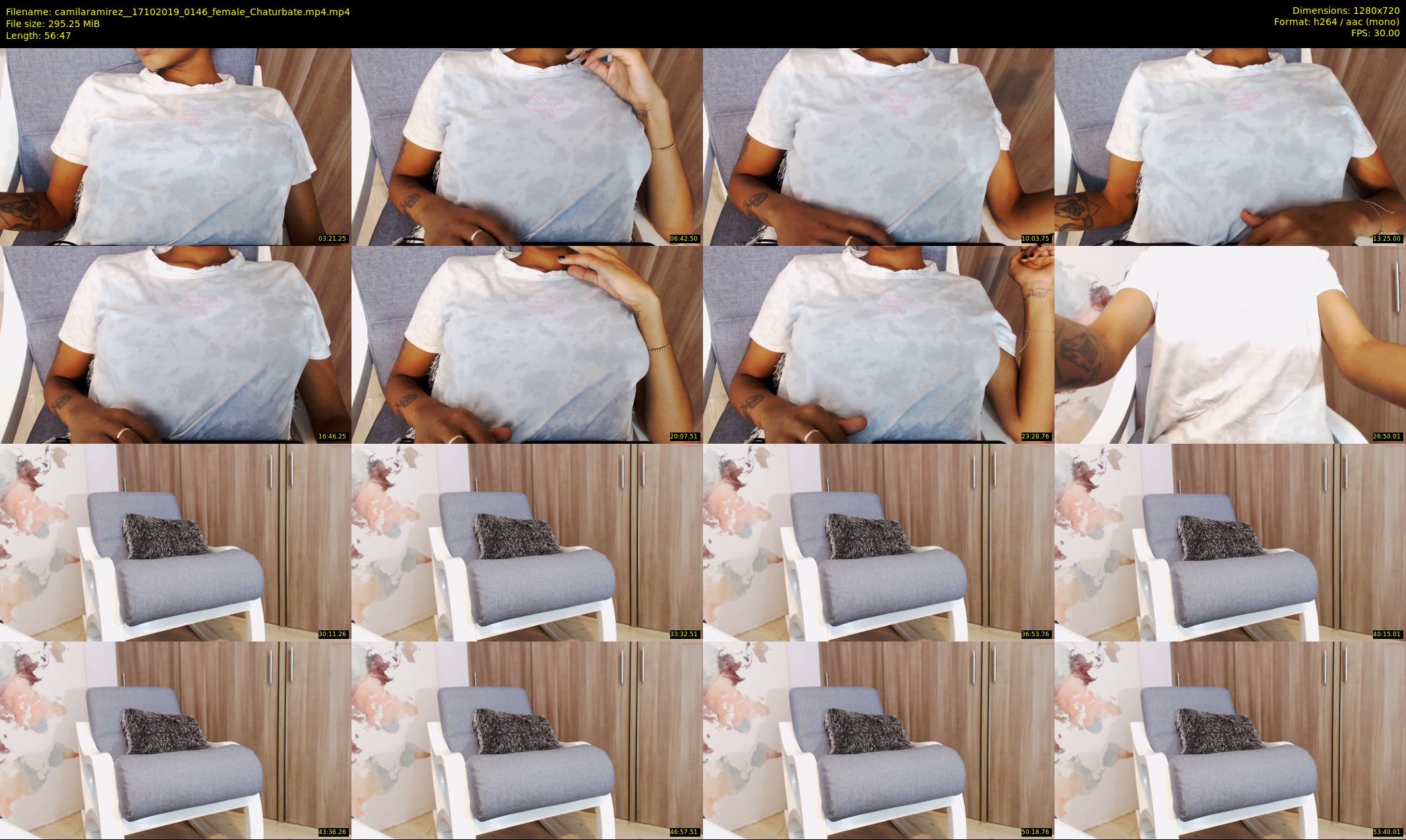camilaramirez_ — 57 minute Chaturbate female cam show recording, 720p, Oct 17, 2019