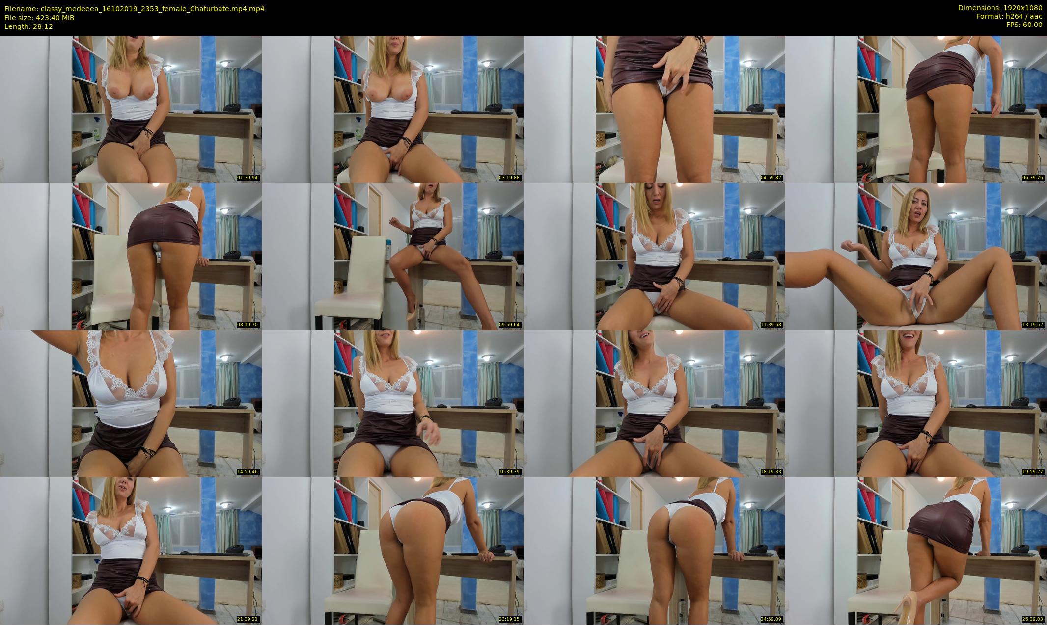 classy_medeeea — 29 minute Chaturbate female cam show recording, 1080p, Oct 16, 2019
