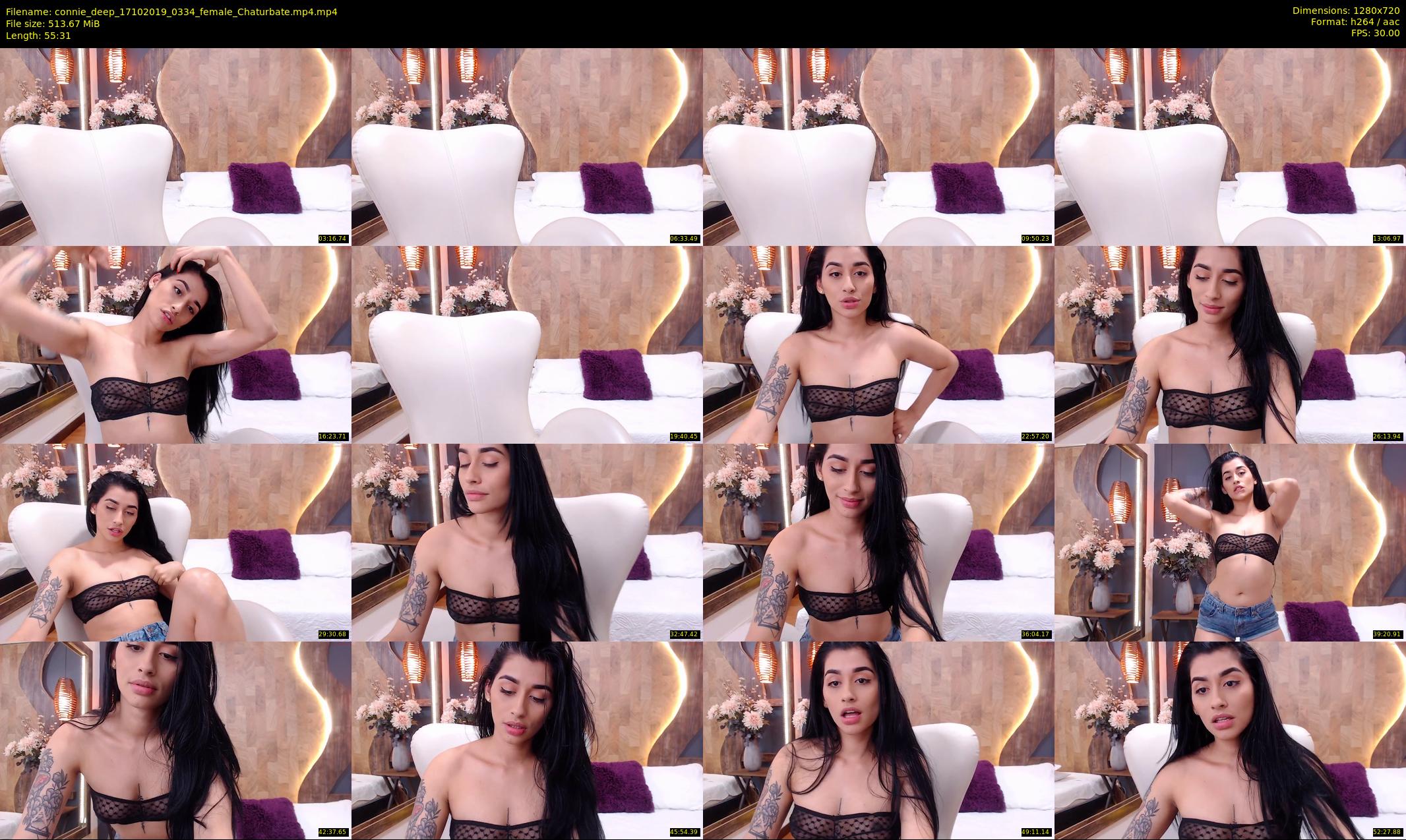 connie_deep — 56 minute Chaturbate female cam show recording, 720p, Oct 17, 2019