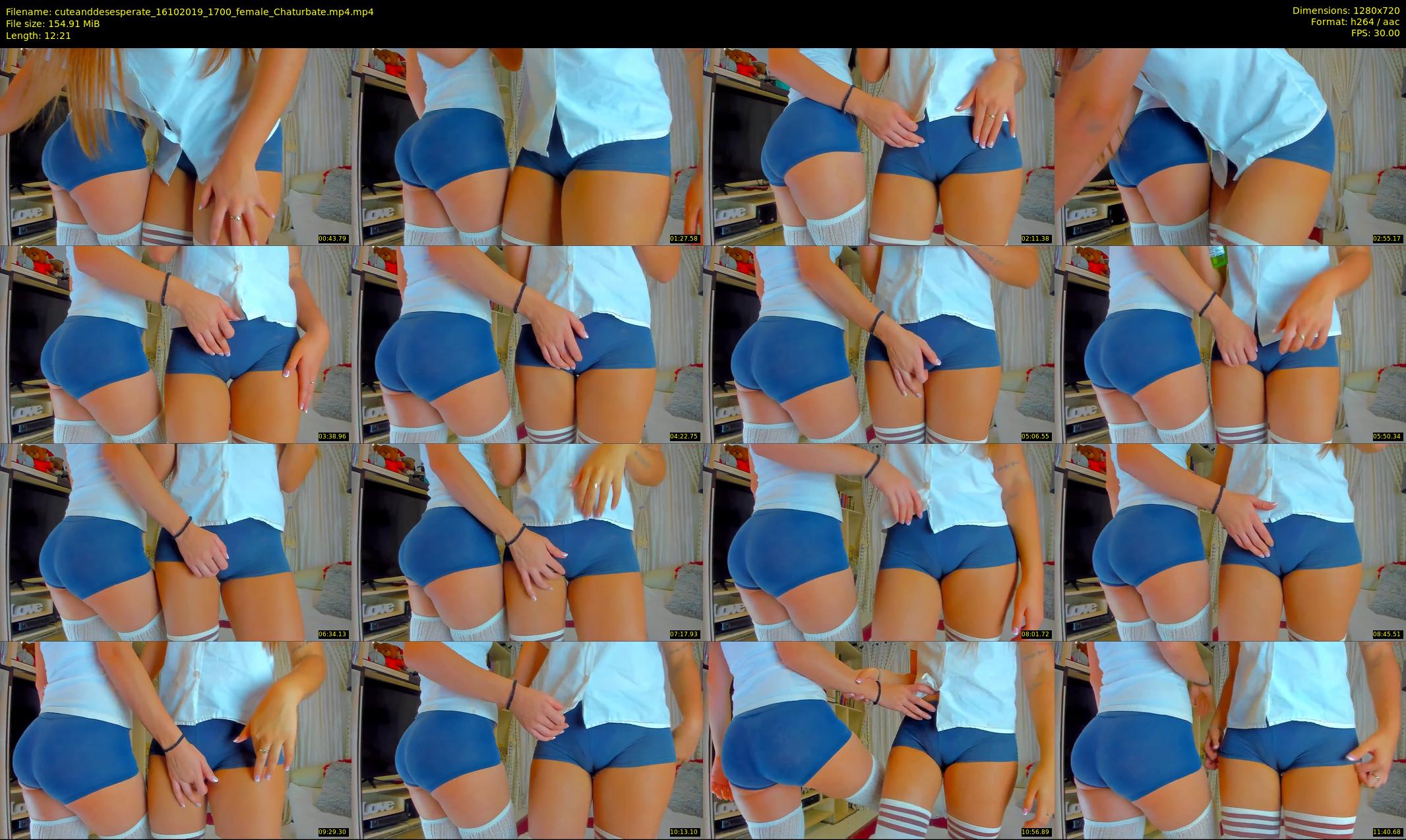 cuteanddesesperate — 13 minute Chaturbate female cam show recording, 720p, Oct 16, 2019