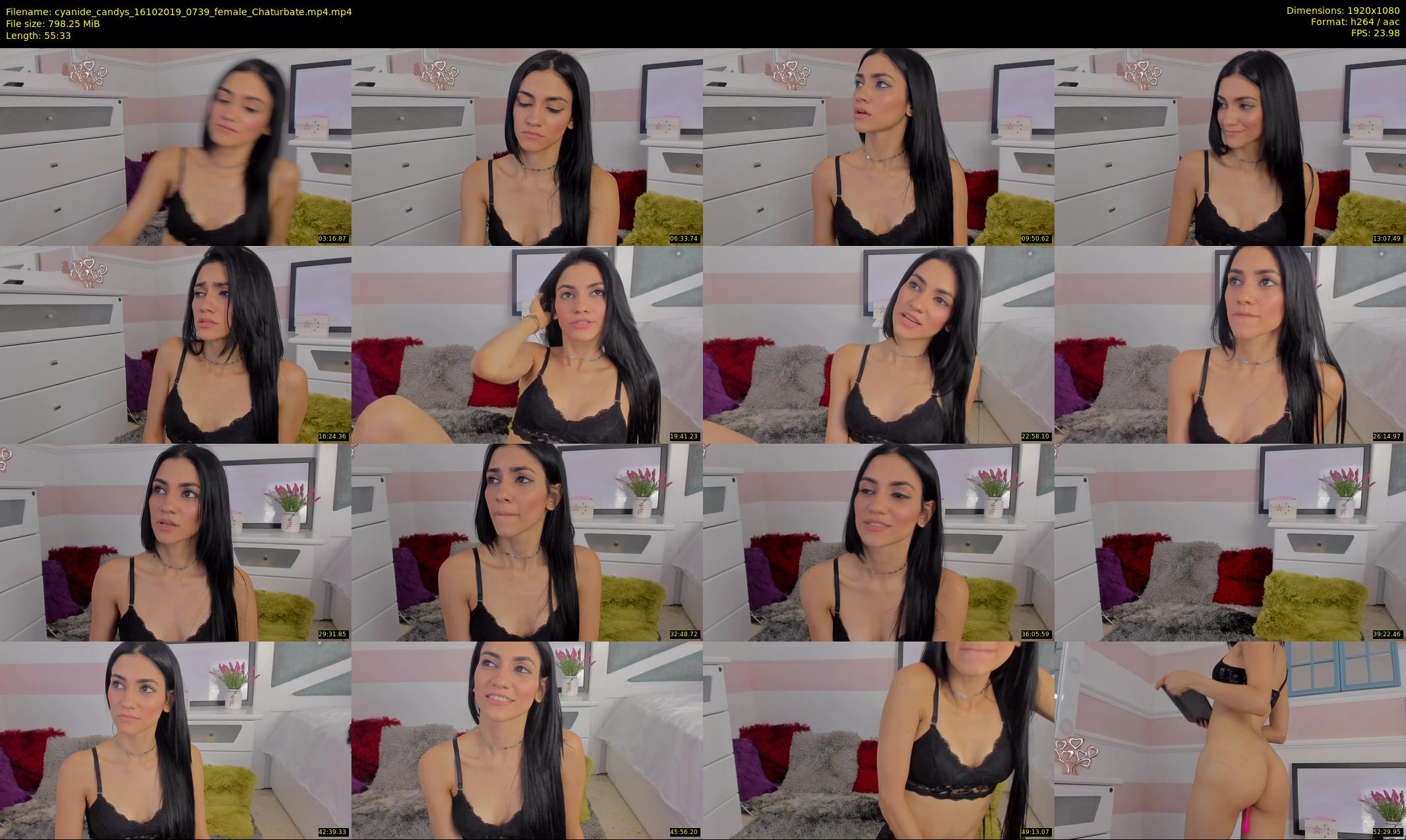 cyanide_candys — 56 minute Chaturbate female cam show recording, 1080p, Oct 16, 2019