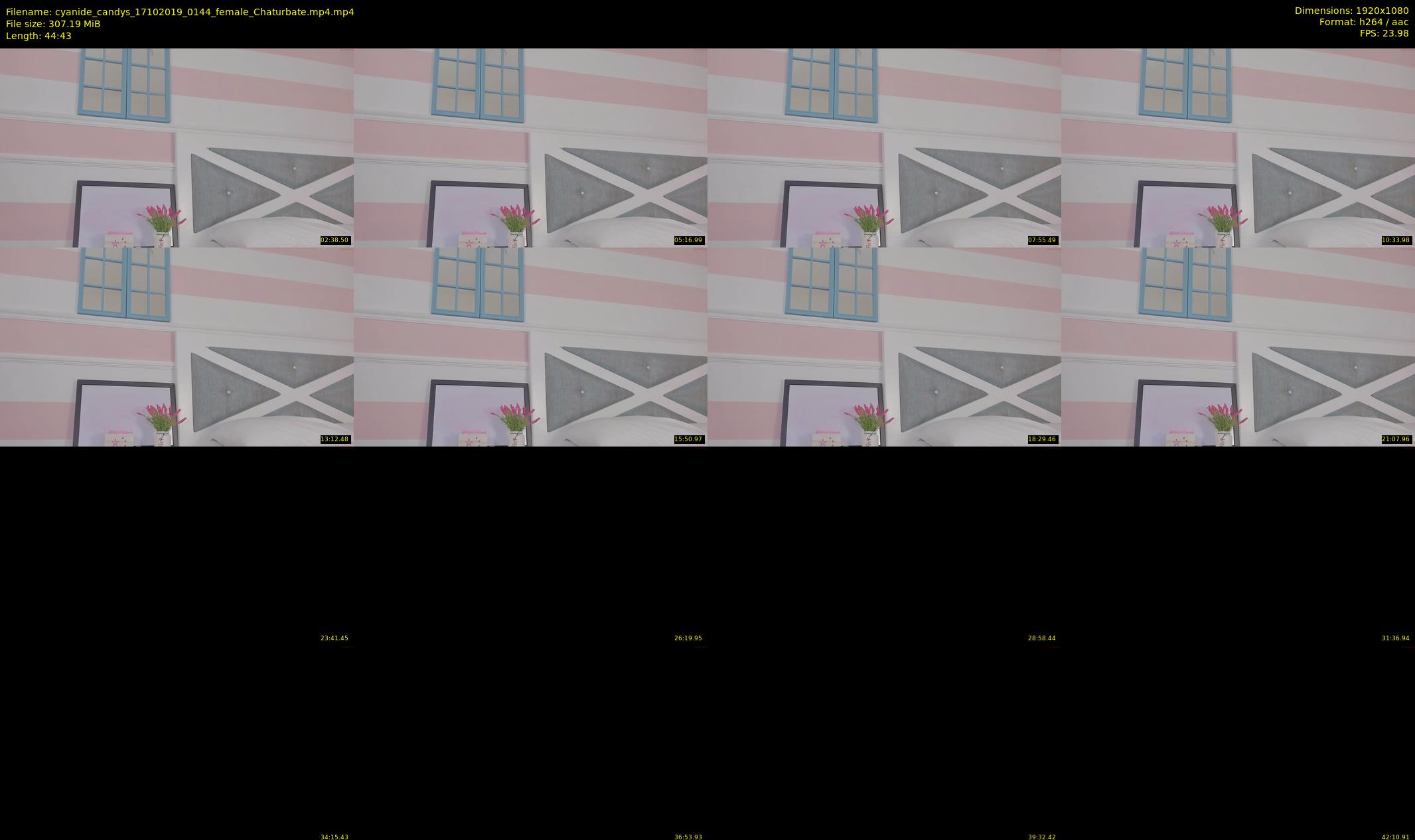 cyanide_candys — 45 minute Chaturbate female cam show recording, 1080p, Oct 17, 2019