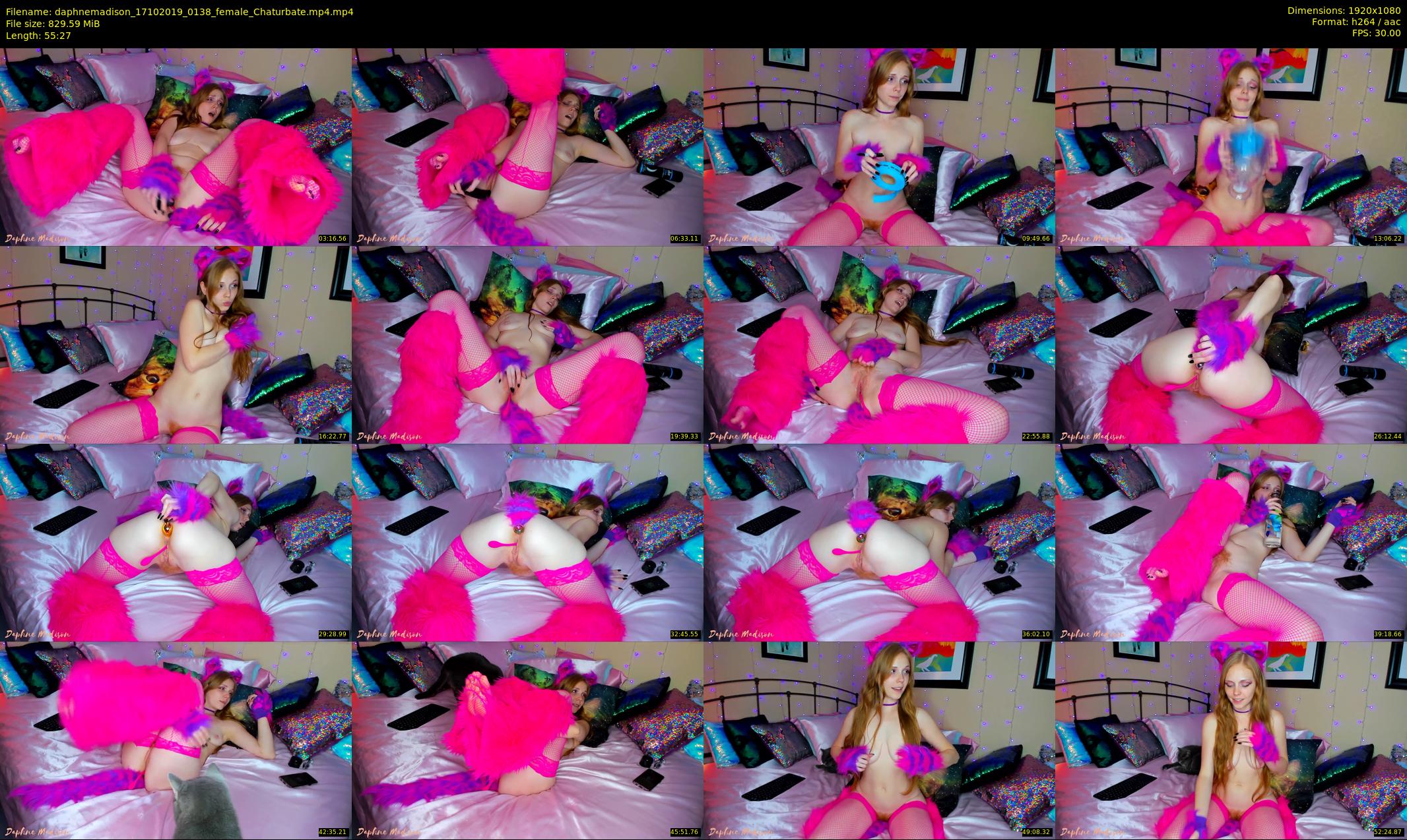 daphnemadison — 56 minute Chaturbate couple cam show recording, 1080p, Oct 17, 2019