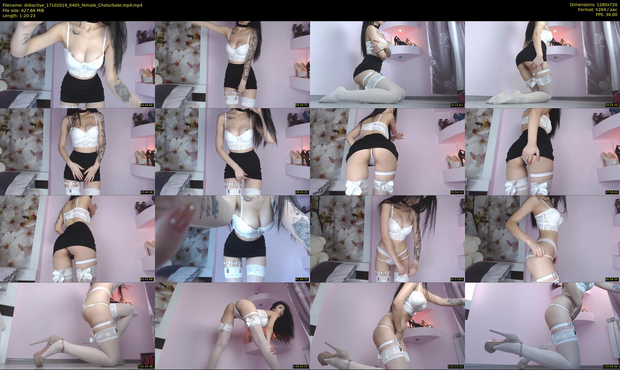 didiactive — 81 minute Chaturbate female cam show recording, 720p, Oct 17, 2019