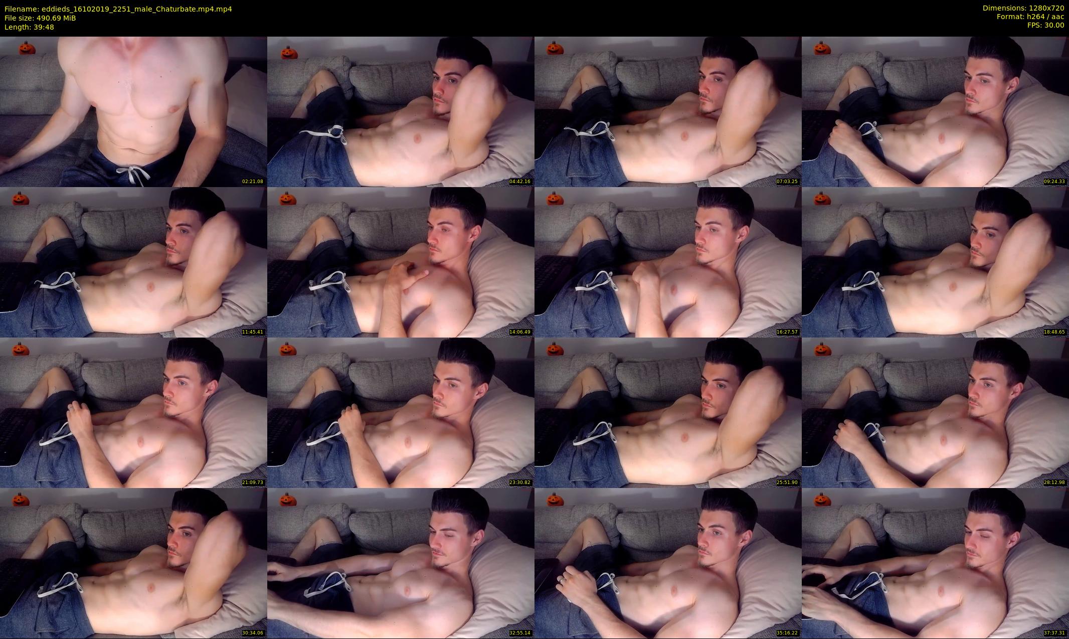 eddieds — 40 minute Chaturbate male cam show recording, 720p, Oct 16, 2019