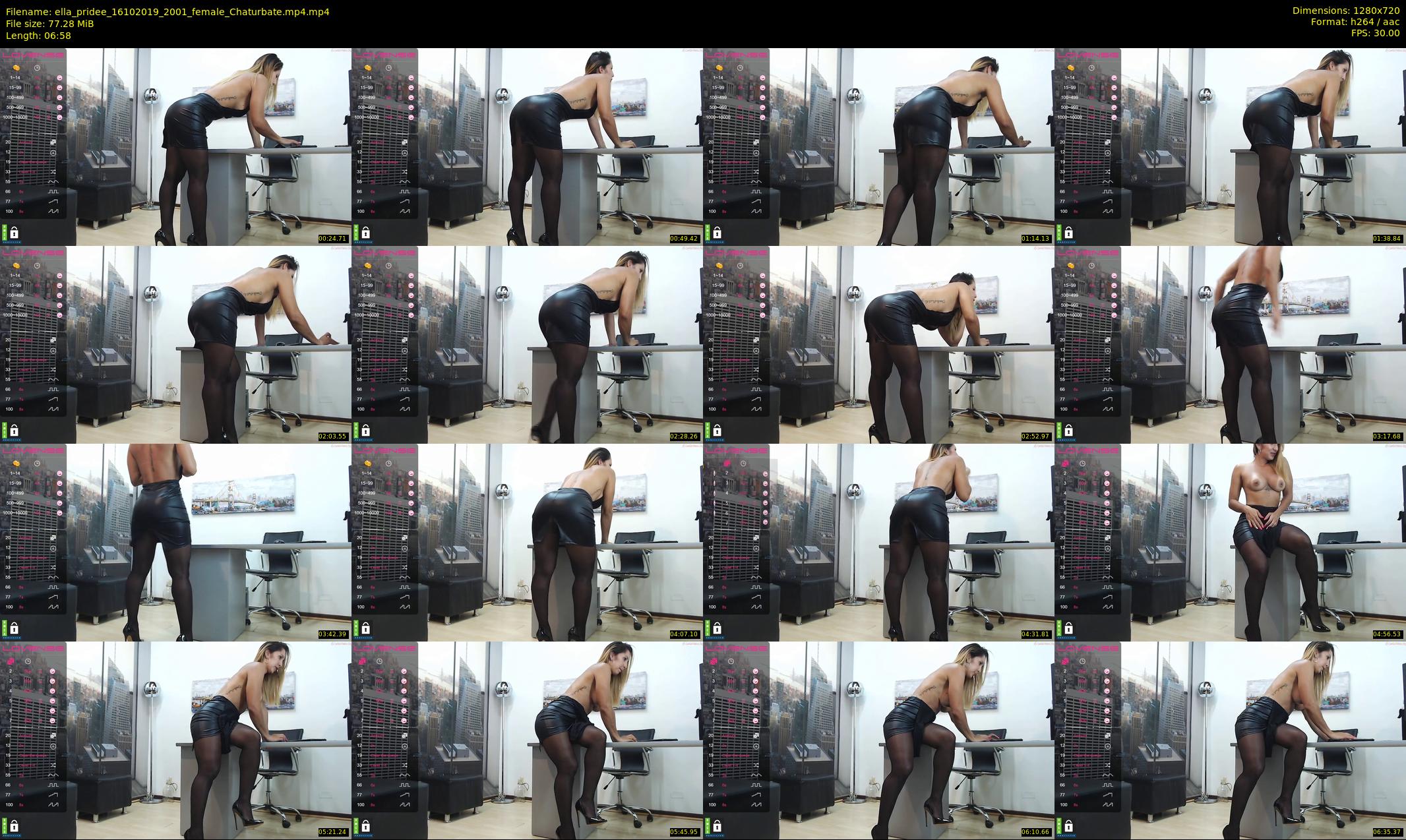 ella_pridee — 7 minute Chaturbate female cam show recording, 720p, Oct 16, 2019