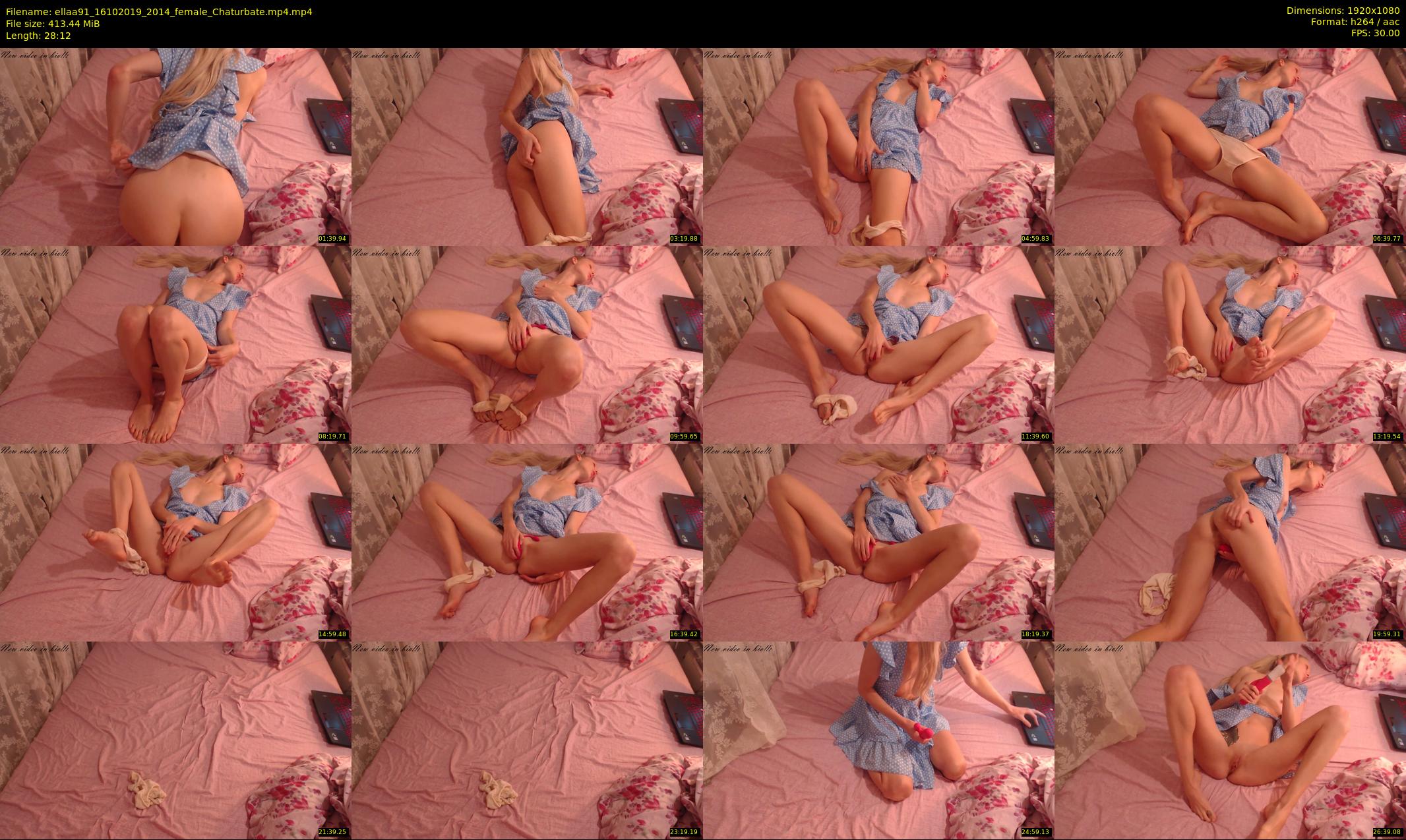 ellaa91 — 29 minute Chaturbate female cam show recording, 1080p, Oct 16, 2019