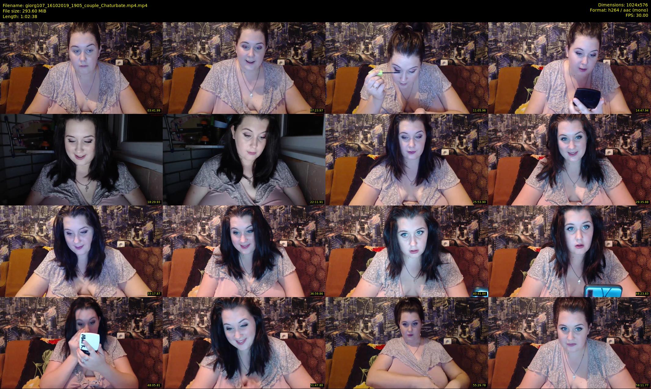 giorg107 — 63 minute Chaturbate couple cam show recording, 480p, Oct 16, 2019