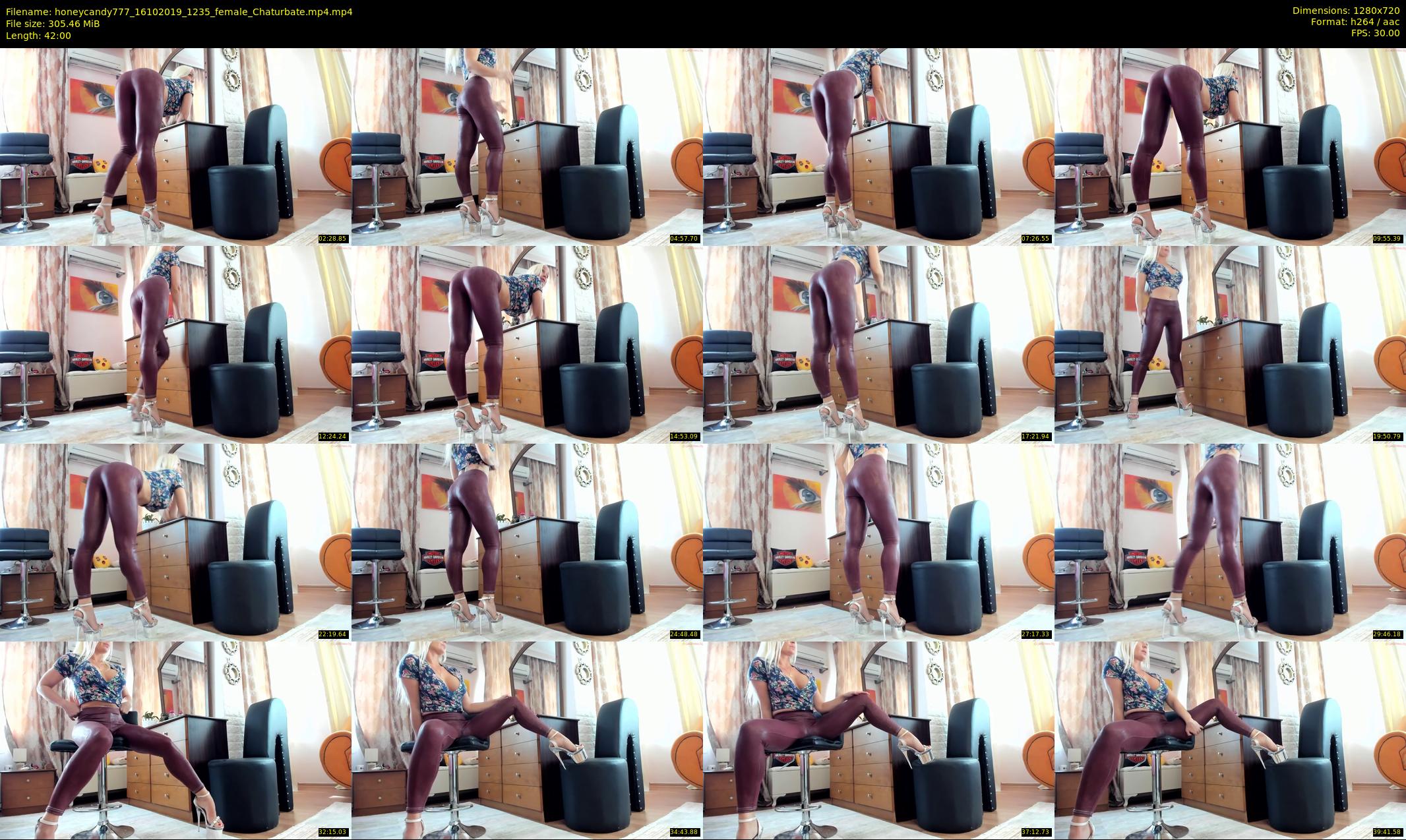 honeycandy777 — 42 minute Chaturbate couple cam show recording, 720p, Oct 16, 2019