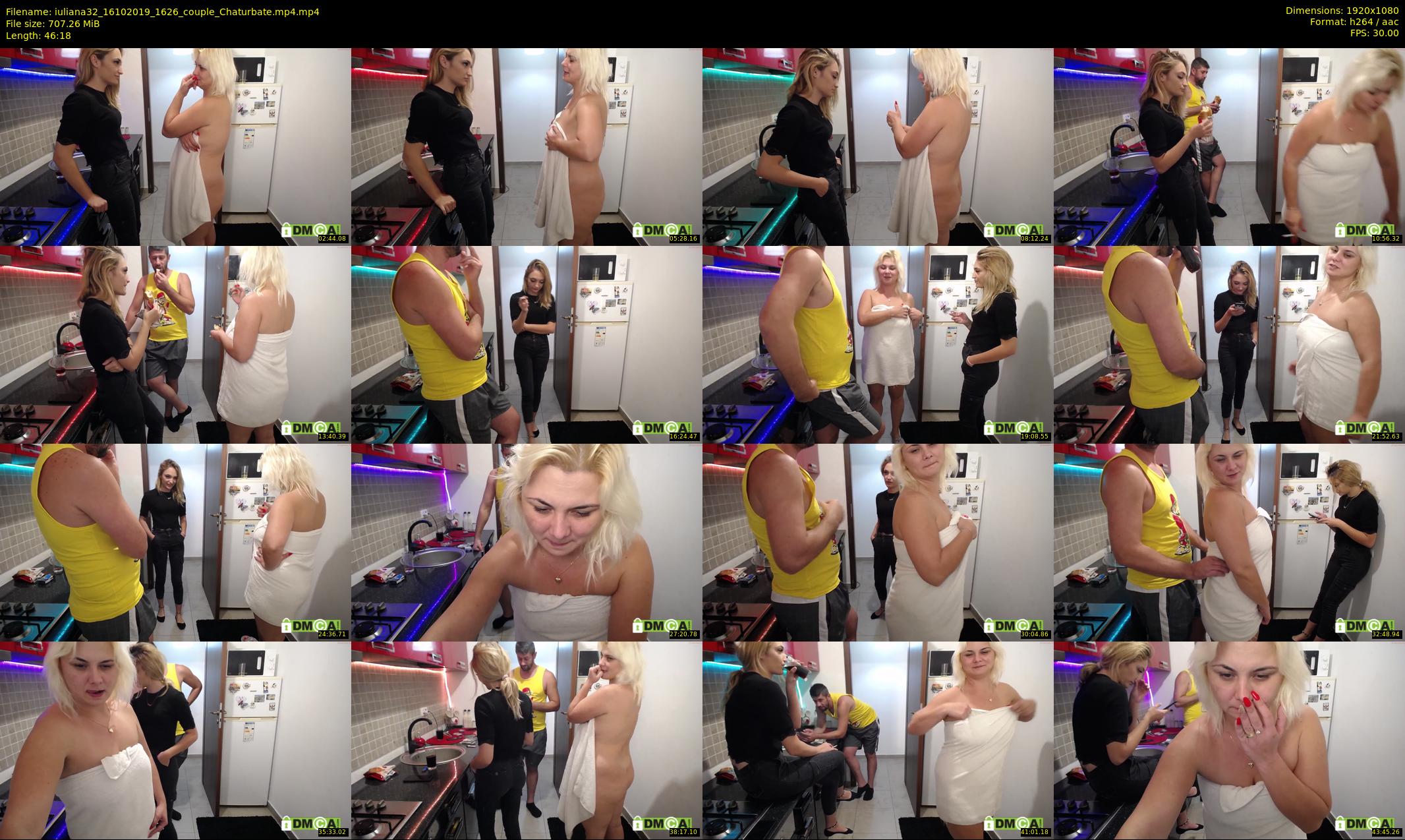 iuliana32 — 47 minute Chaturbate couple cam show recording, 1080p, Oct 16, 2019