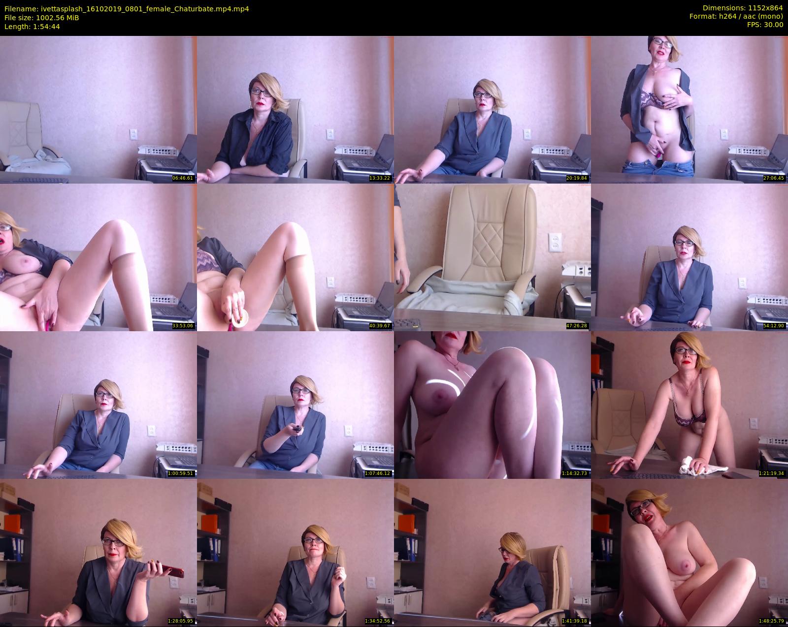 ivettasplash — 115 minute Chaturbate female cam show recording, 720p, Oct 16, 2019