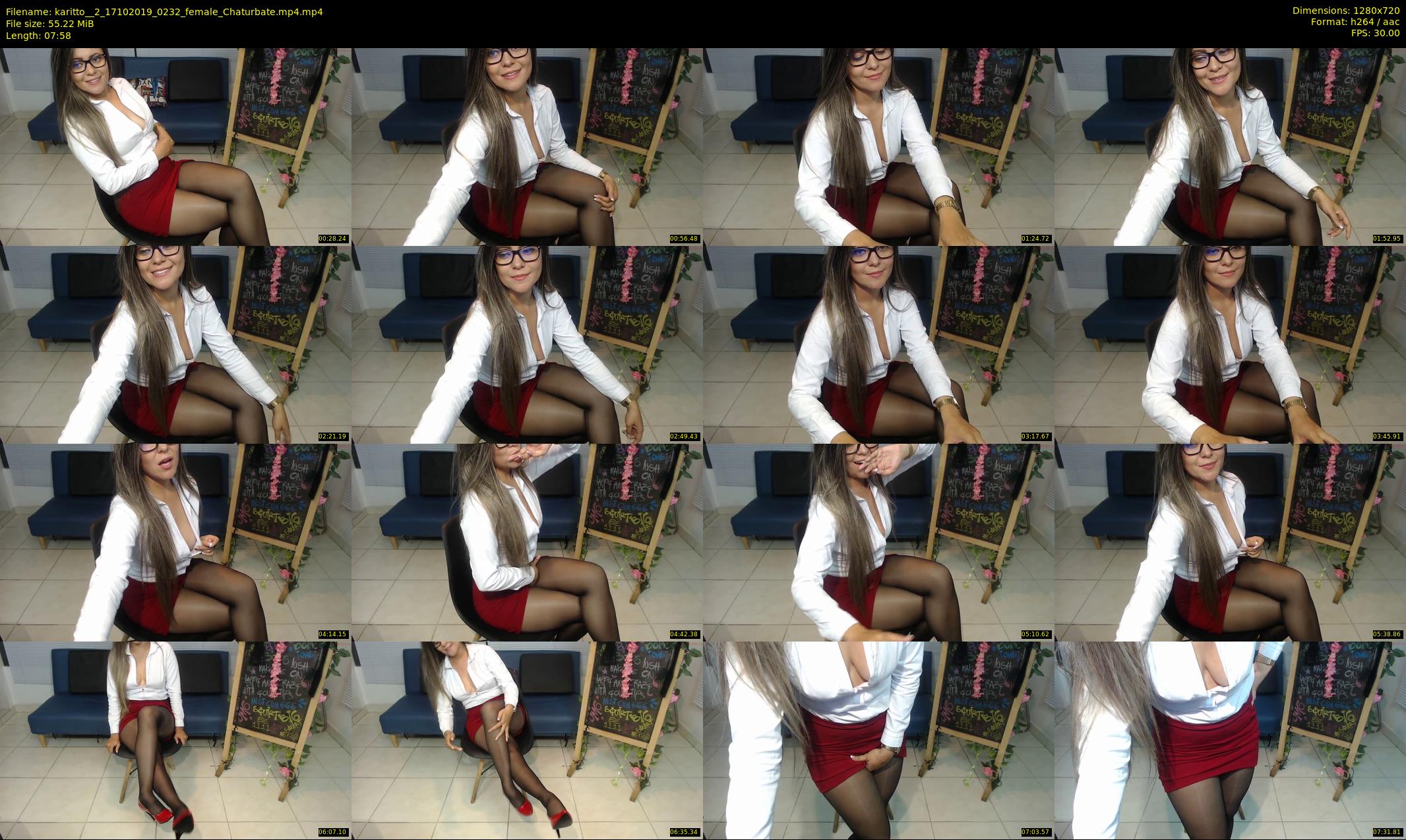 karitto__2 — 8 minute Chaturbate female cam show recording, 720p, Oct 17, 2019