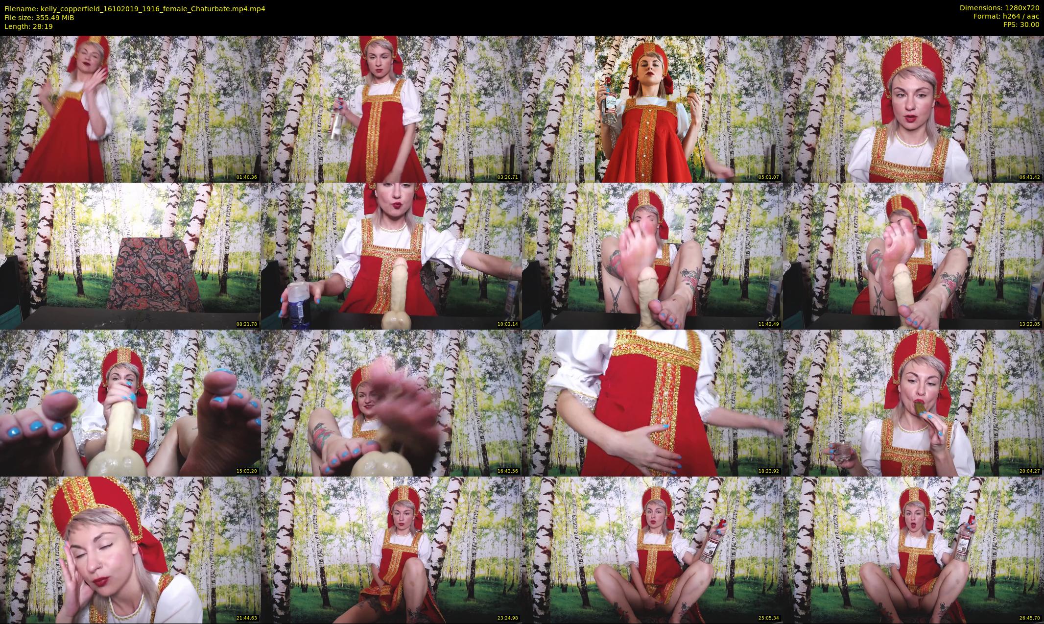 kelly_copperfield — 29 minute Chaturbate female cam show recording, 720p, Oct 16, 2019