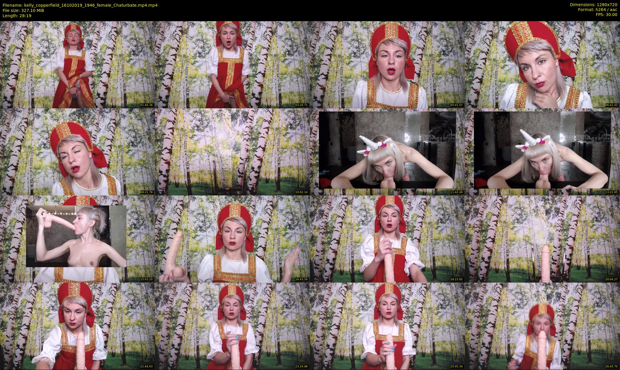 kelly_copperfield — 29 minute Chaturbate female cam show recording, 720p, Oct 16, 2019