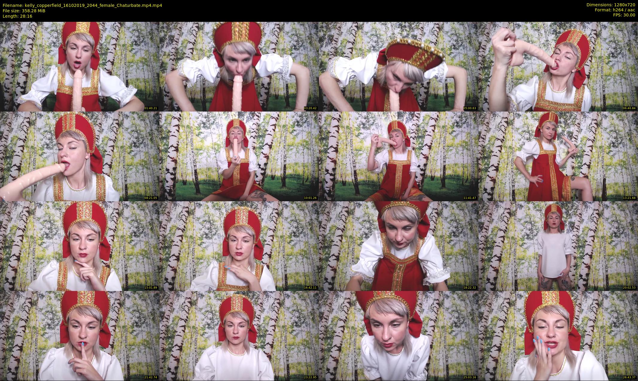 kelly_copperfield — 29 minute Chaturbate female cam show recording, 720p, Oct 16, 2019