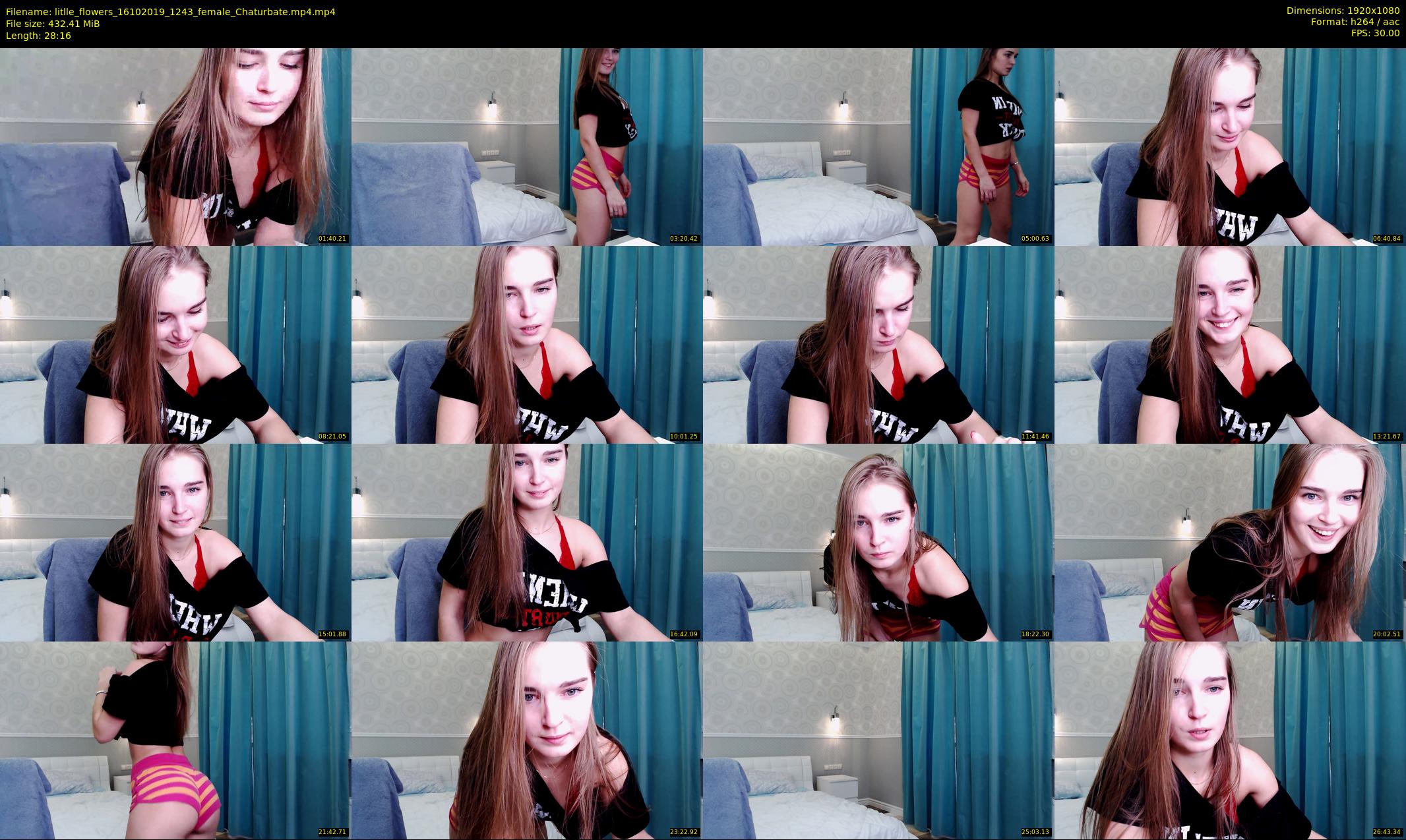 litlle_flowers — 29 minute Chaturbate female cam show recording, 1080p, Oct 16, 2019