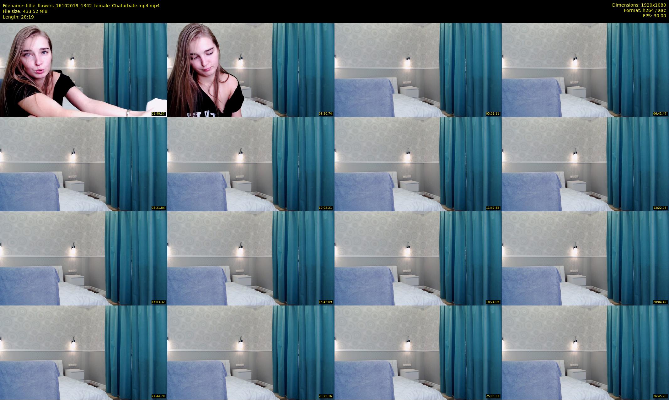 litlle_flowers — 29 minute Chaturbate female cam show recording, 1080p, Oct 16, 2019