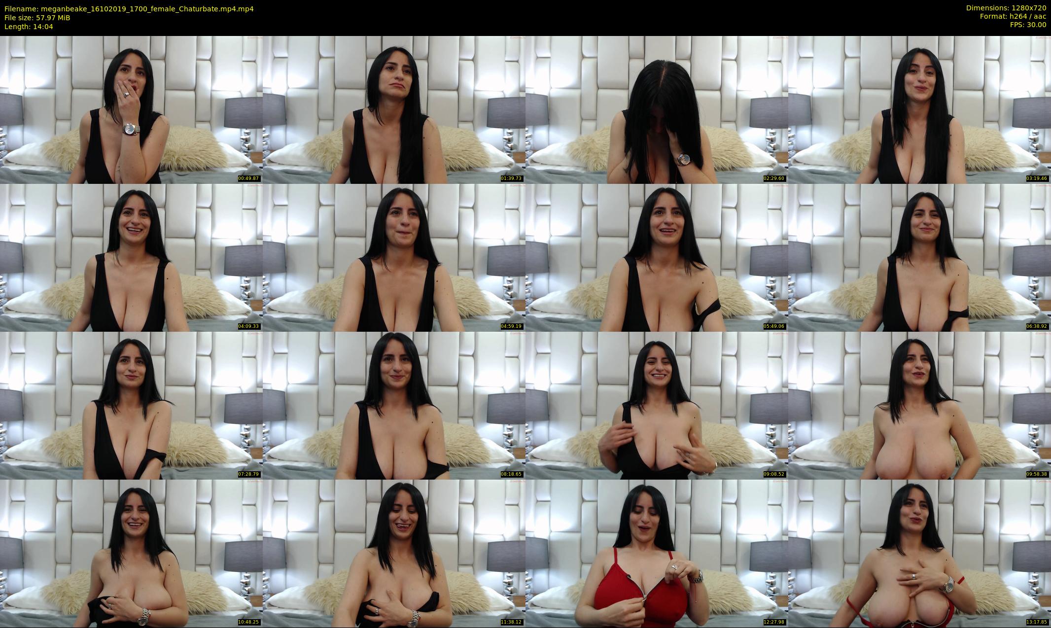 meganbeake — 15 minute Chaturbate female cam show recording, 720p, Oct 16, 2019
