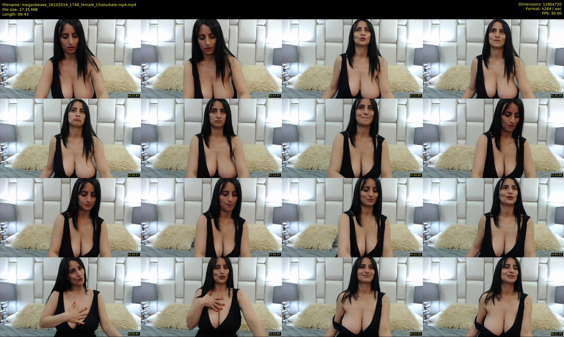 meganbeake — 7 minute Chaturbate female cam show recording, 720p, Oct 16, 2019