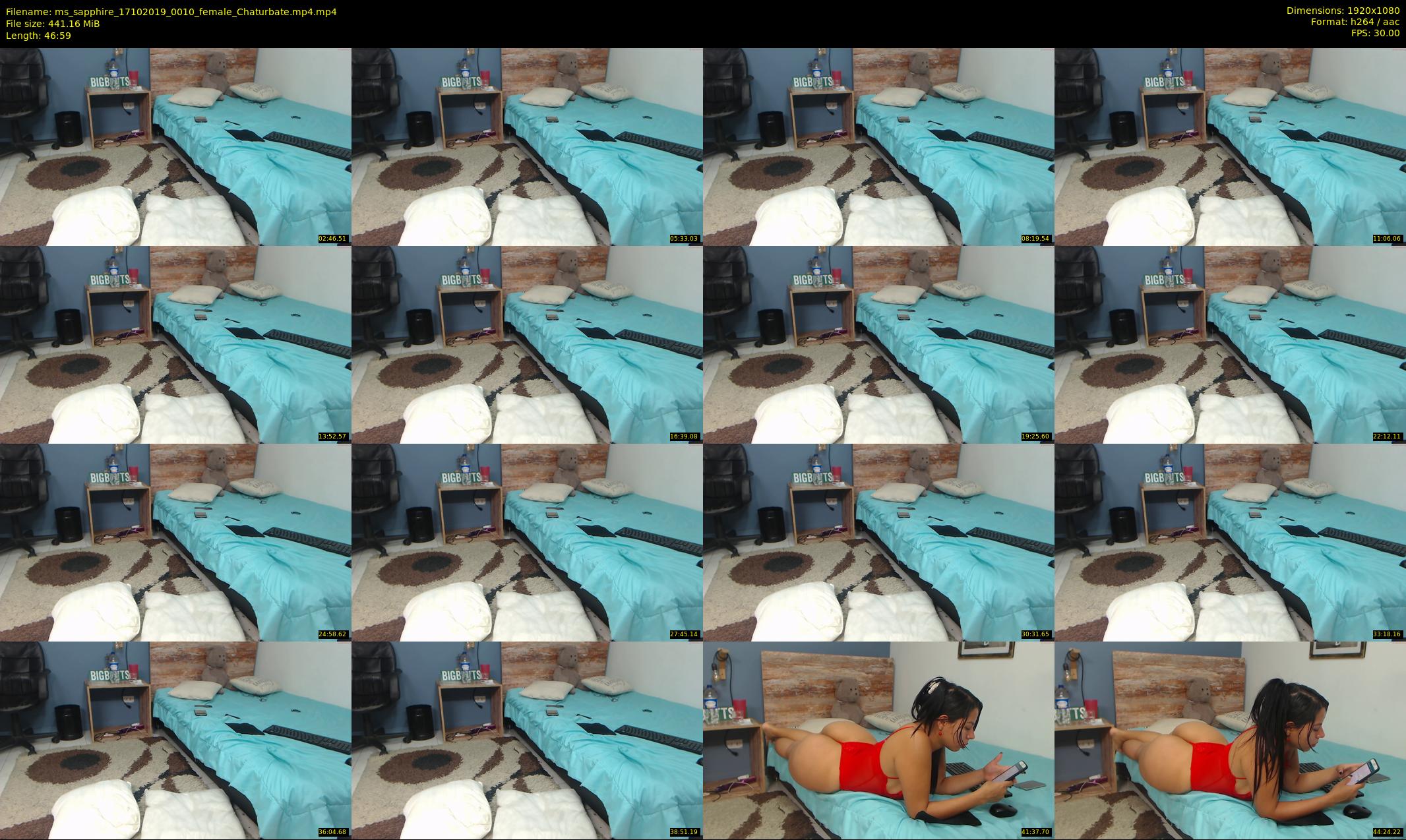 ms_sapphire — 47 minute Chaturbate female cam show recording, 1080p, Oct 17, 2019