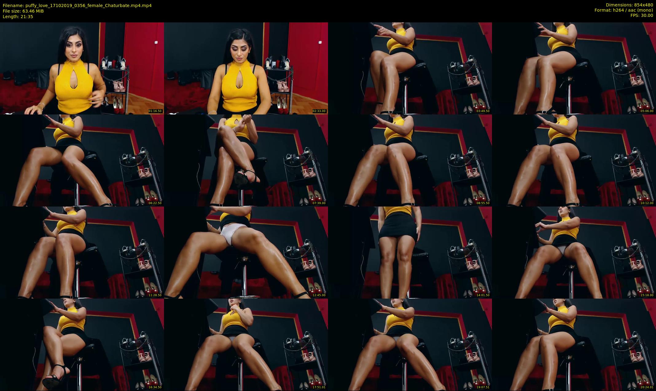 puffy_love — 22 minute Chaturbate female cam show recording, 480p, Oct 17, 2019