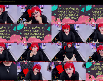 pyrowayne — 19 minute Chaturbate female cam show recording, 720p, Oct 17, 2019