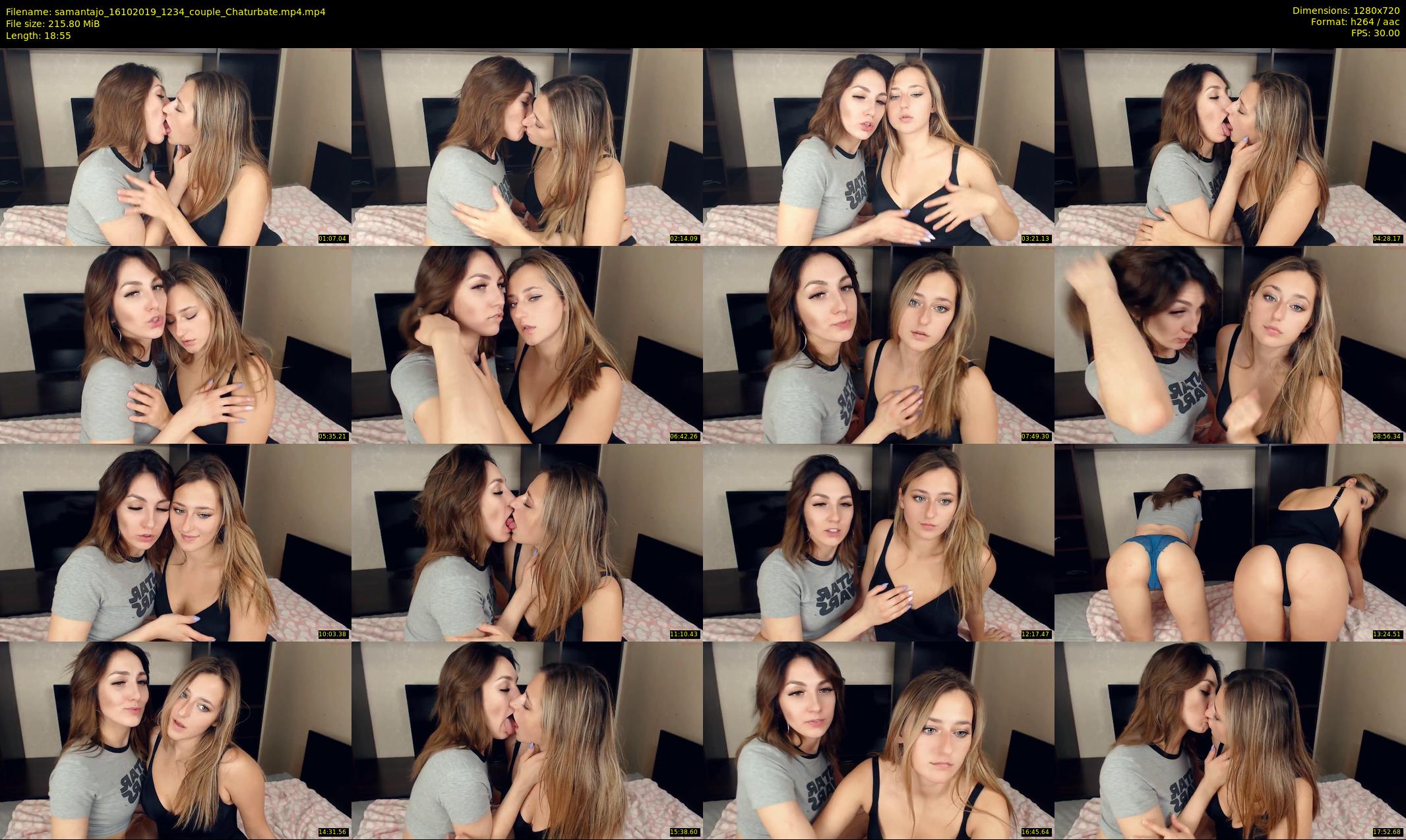 samantajo — 19 minute Chaturbate female cam show recording, 720p, Oct 16, 2019