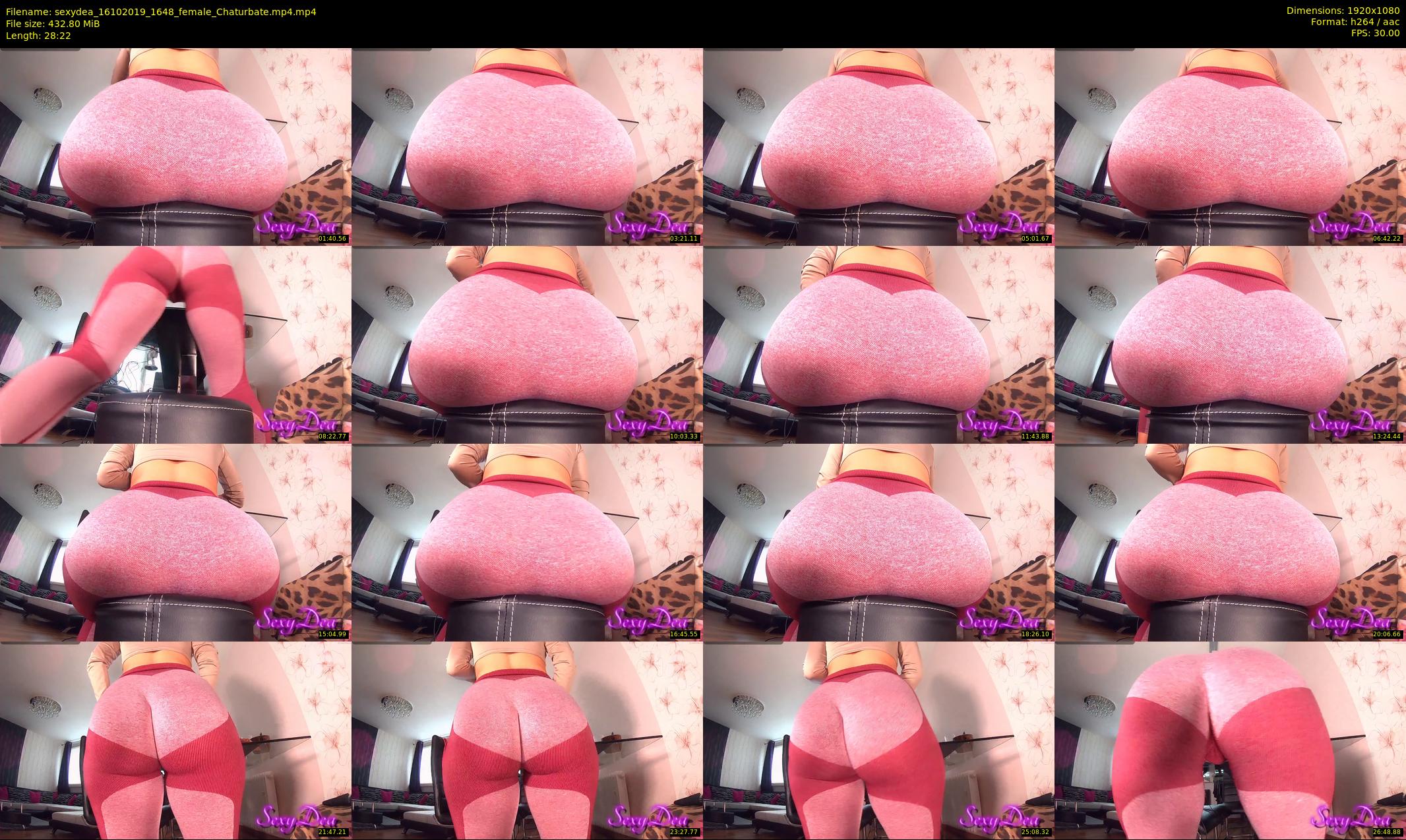 sexydea — 29 minute Chaturbate female cam show recording, 1080p, Oct 16, 2019