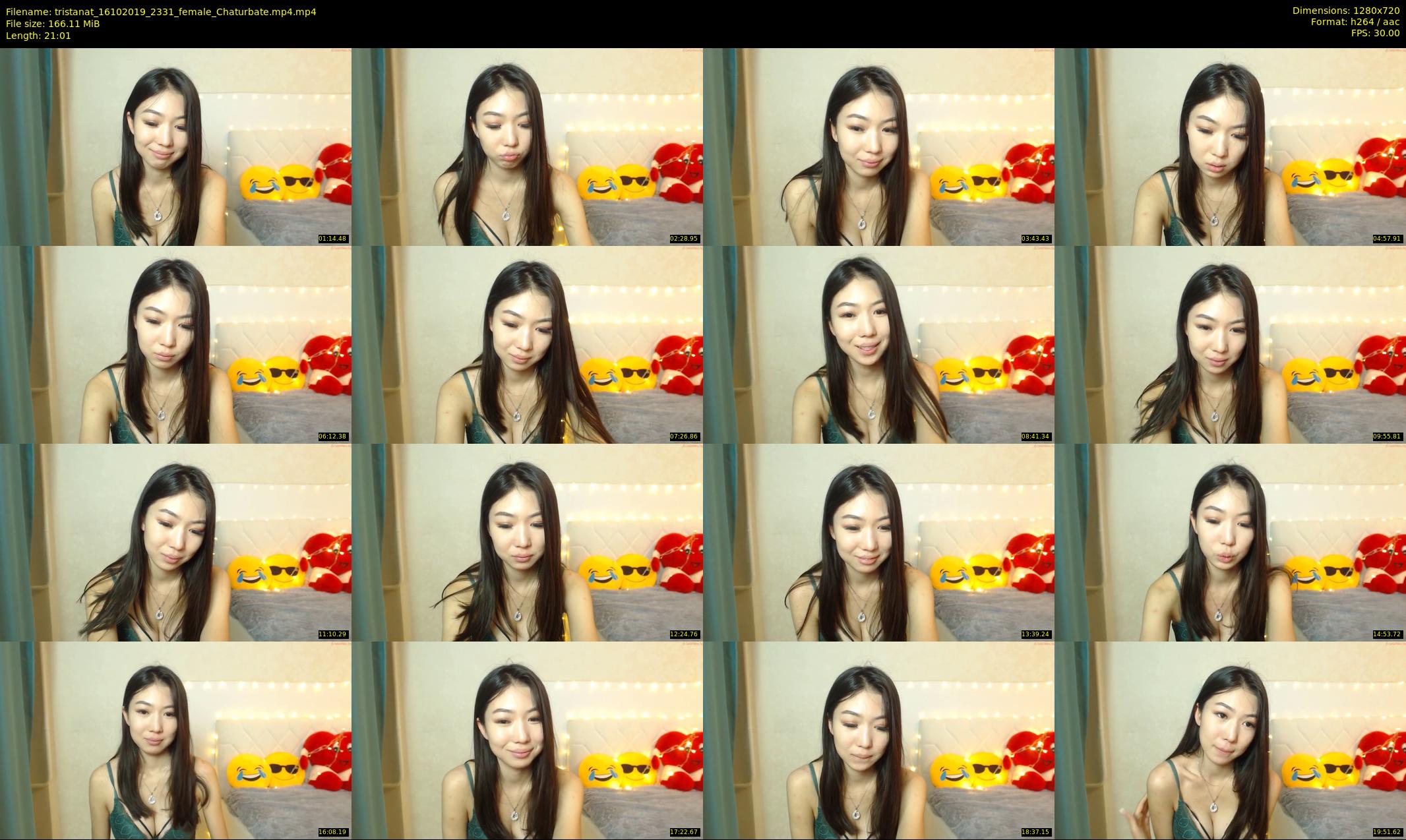 tristanat — 22 minute Chaturbate female cam show recording, 720p, Oct 16, 2019