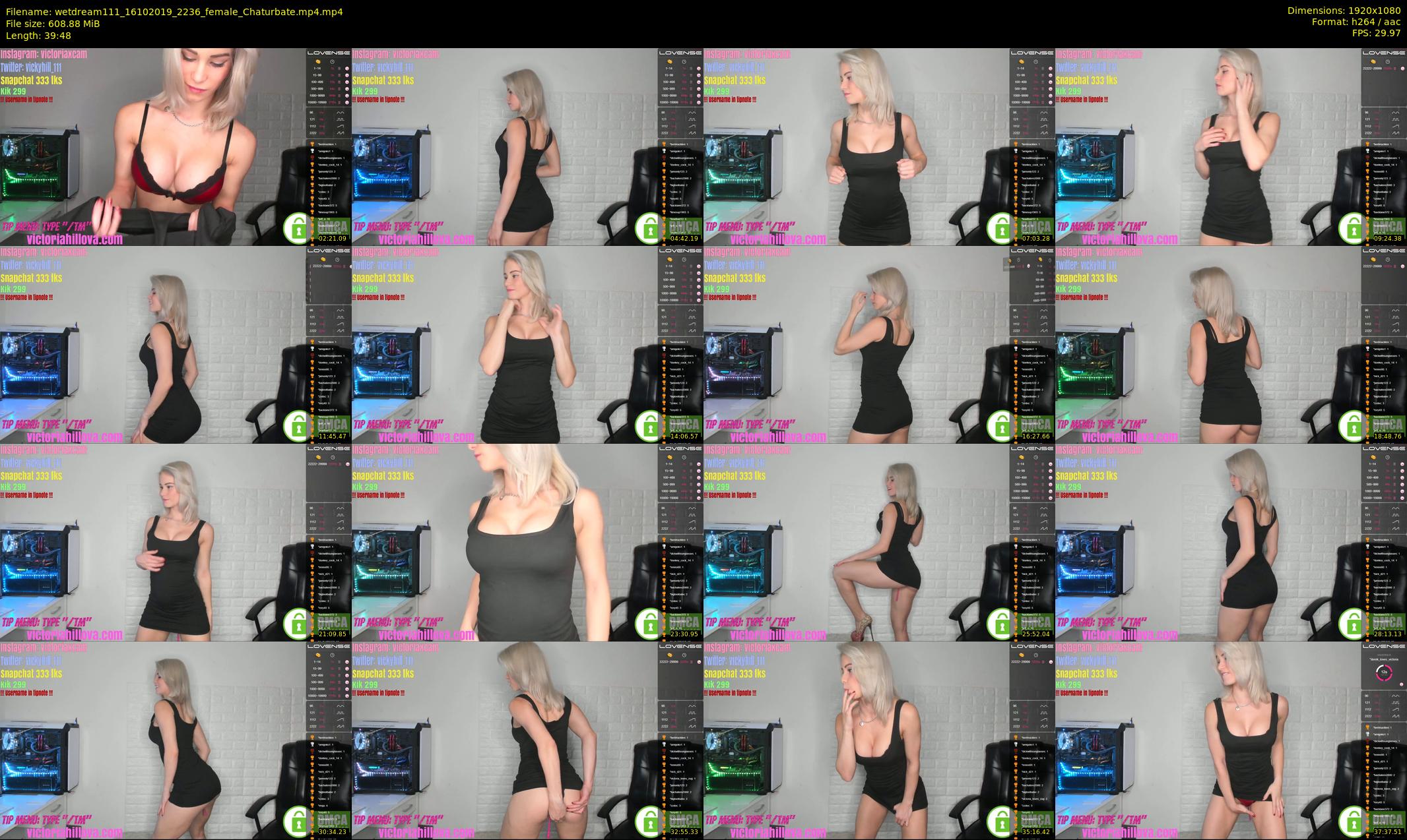 wetdream111 — 40 minute Chaturbate couple cam show recording, 1080p, Oct 16, 2019
