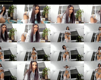 zoeliiv — 15 minute Chaturbate female cam show recording, 4K, Oct 17, 2019