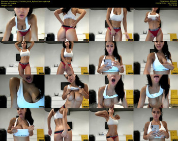 Alenaxoxo — 19 minute MyFreeCams cam show recording, 480p, Oct 17, 2019