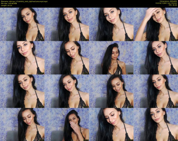 Alliciya — 25 minute MyFreeCams cam show recording, 480p, Oct 17, 2019