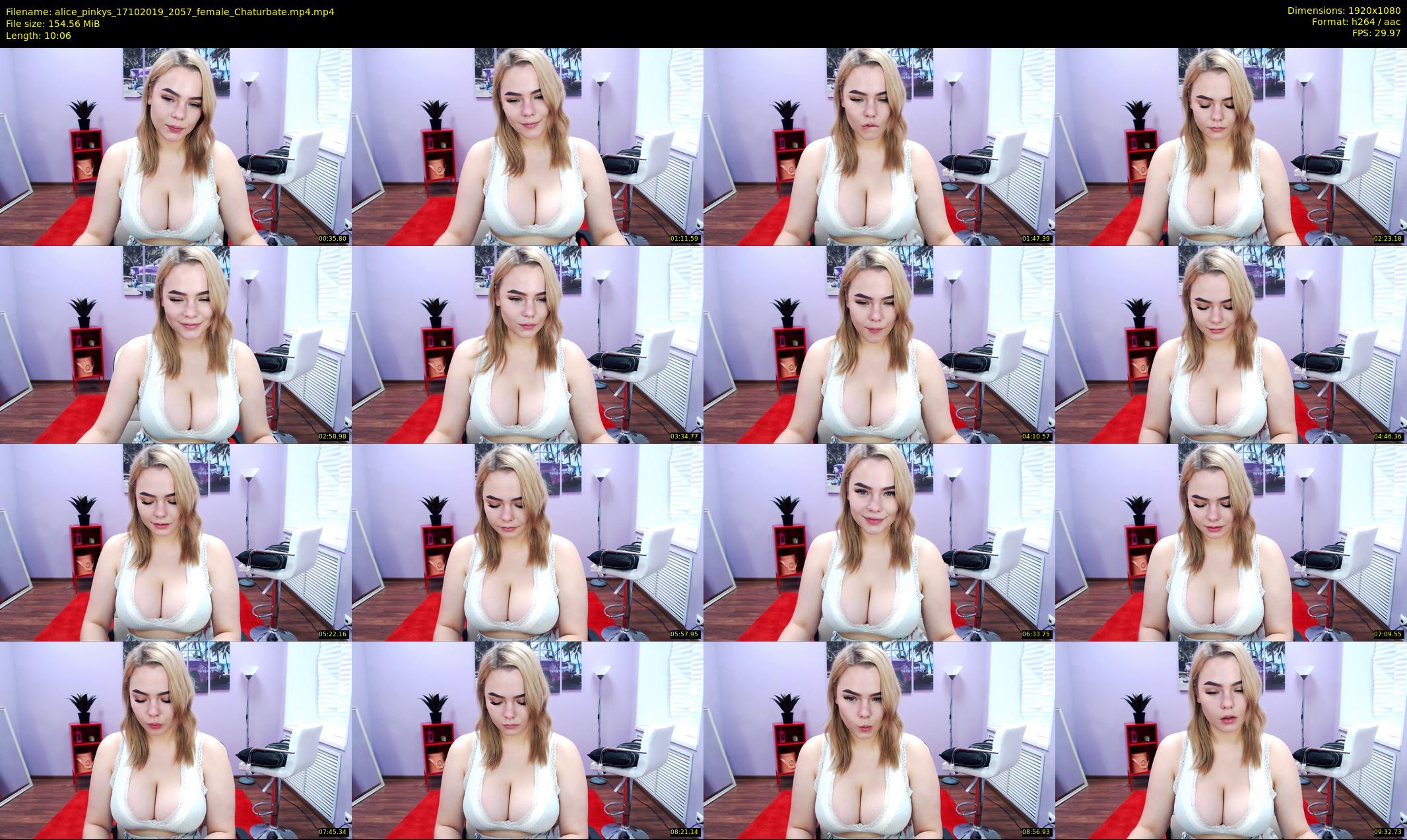 alice_pinkys — 11 minute Chaturbate female cam show recording, 1080p, Oct 17, 2019