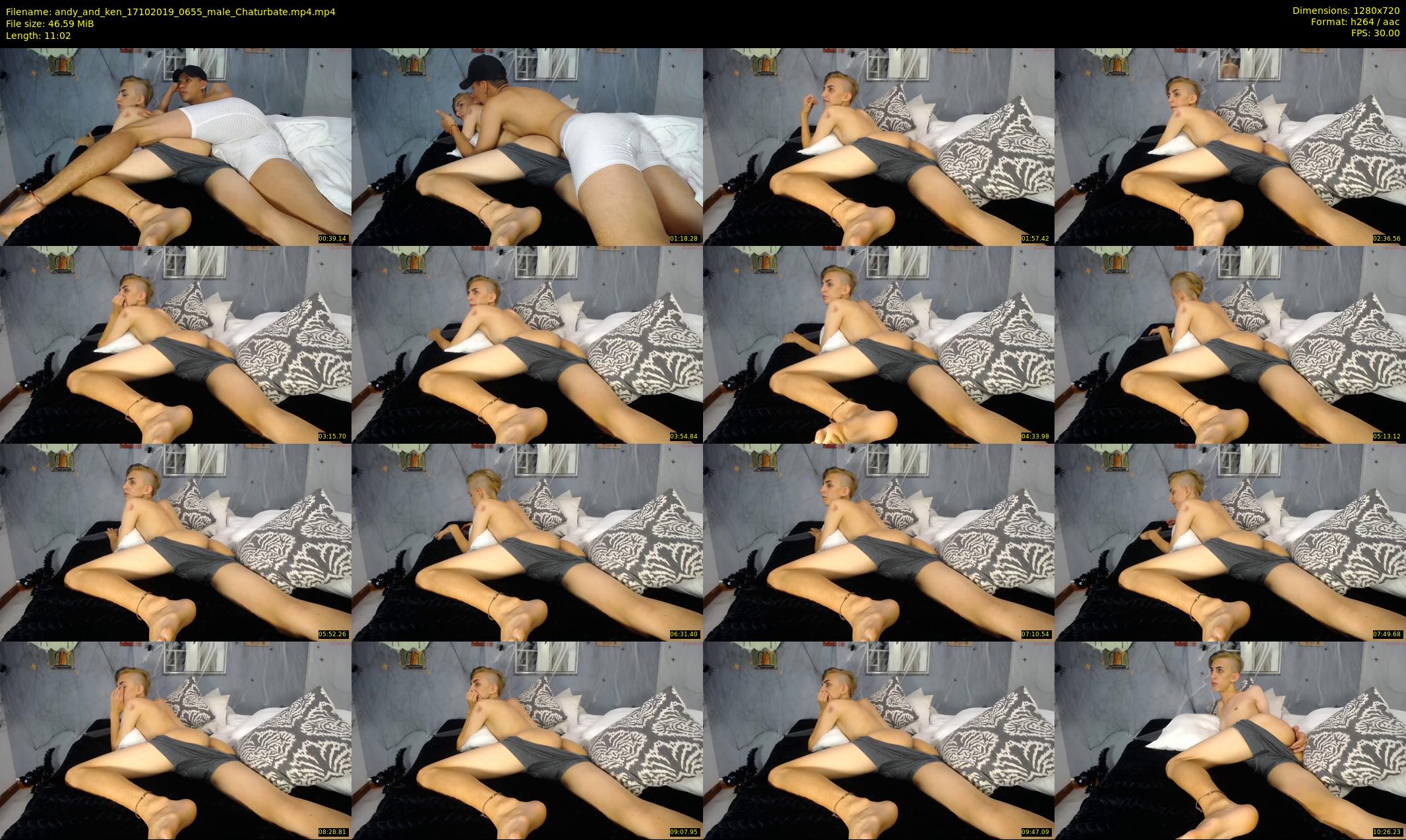 andy_and_ken — 12 minute Chaturbate male cam show recording, 720p, Oct 17, 2019