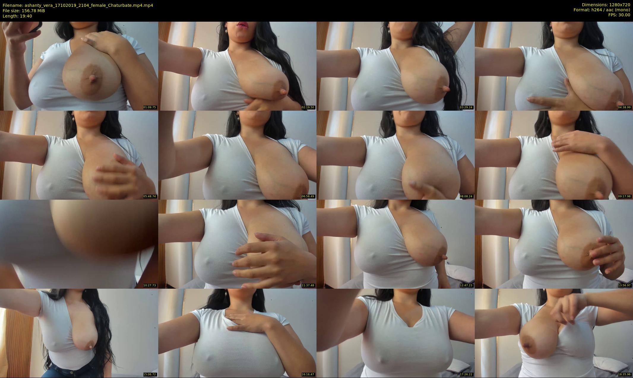 ashanty_vera — 20 minute Chaturbate couple cam show recording, 720p, Oct 17, 2019