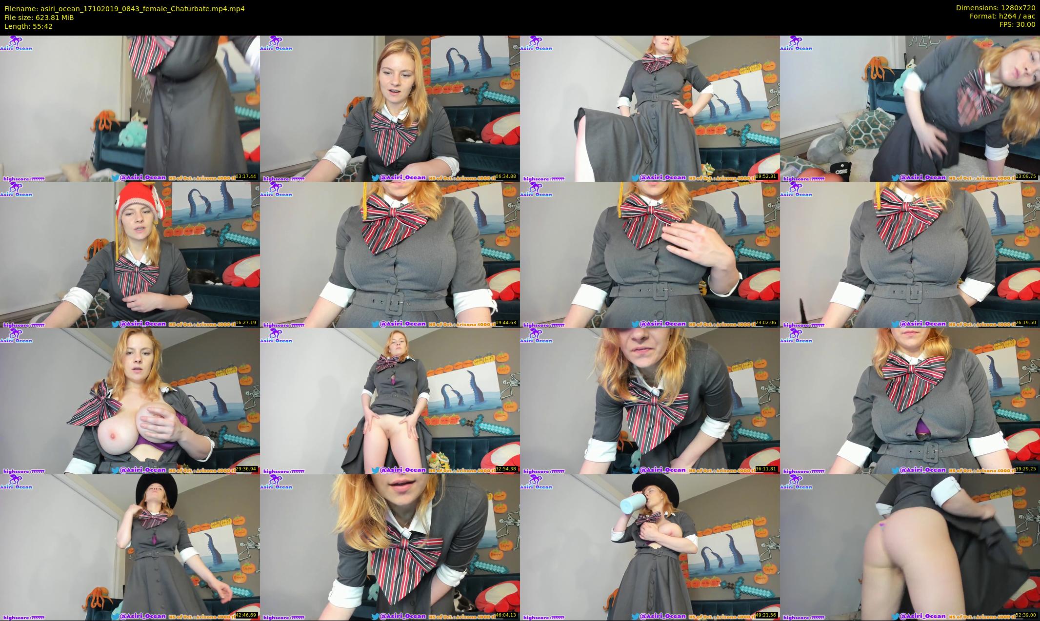 asiri_ocean — 56 minute Chaturbate female cam show recording, 720p, Oct 17, 2019