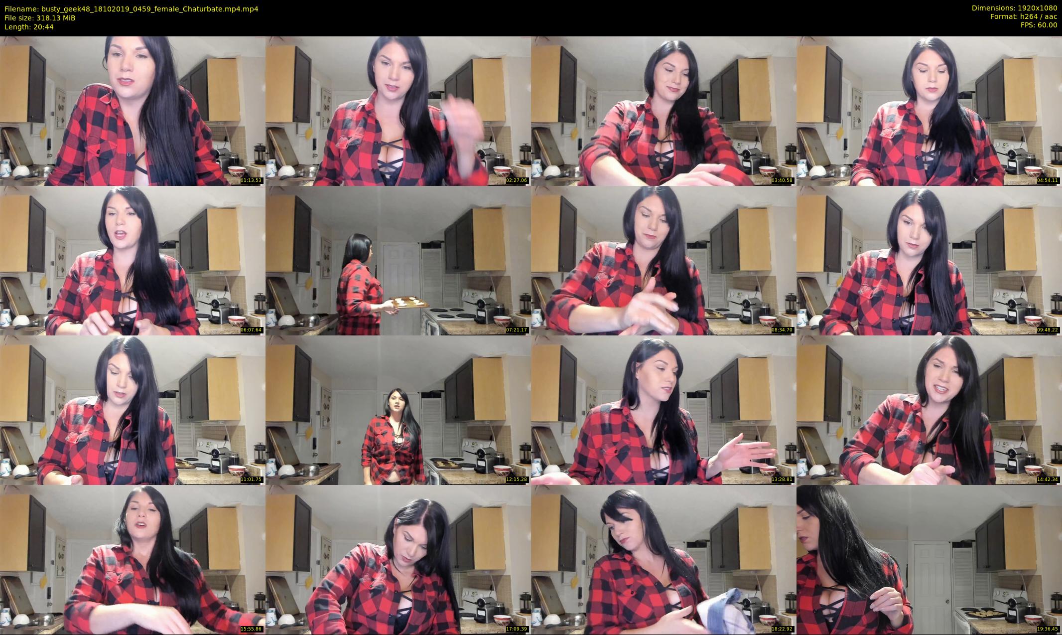 busty_geek48 — 21 minute Chaturbate female cam show recording, 1080p, Oct 18, 2019