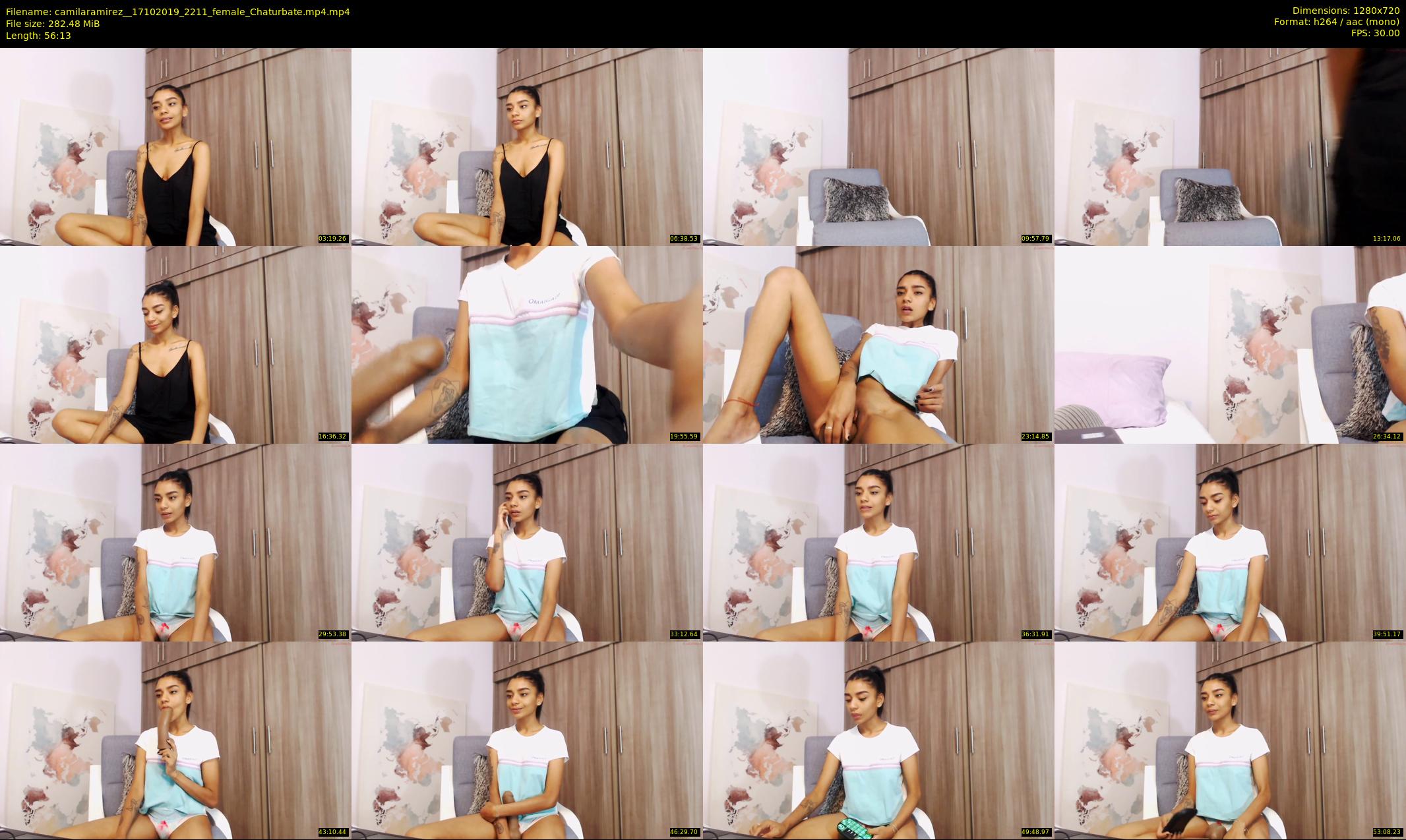 camilaramirez_ — 57 minute Chaturbate female cam show recording, 720p, Oct 17, 2019