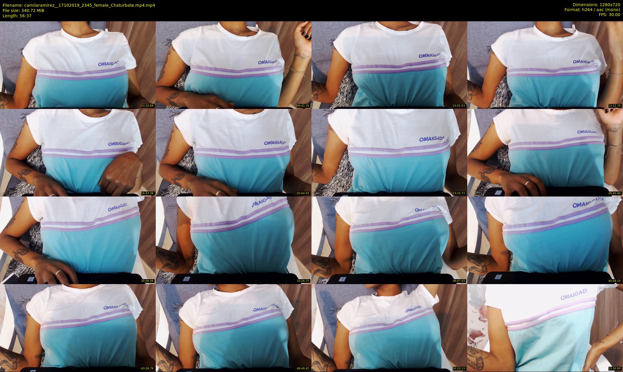 camilaramirez_ — 57 minute Chaturbate female cam show recording, 720p, Oct 17, 2019
