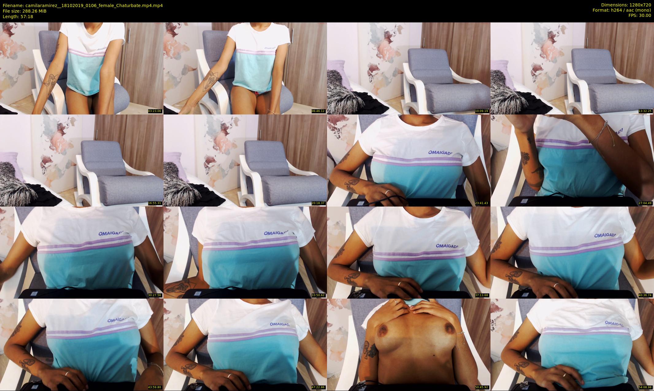 camilaramirez_ — 58 minute Chaturbate female cam show recording, 720p, Oct 18, 2019