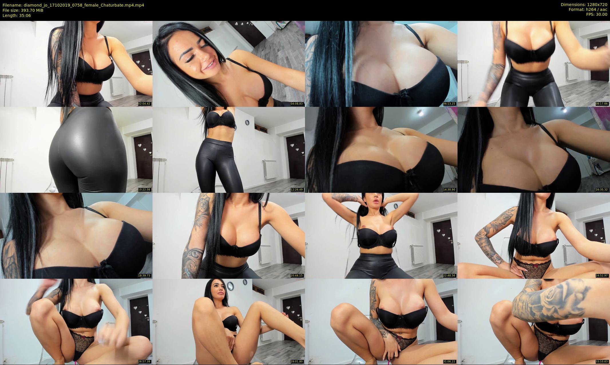 diamond_jo — 36 minute Chaturbate female cam show recording, 720p, Oct 17, 2019