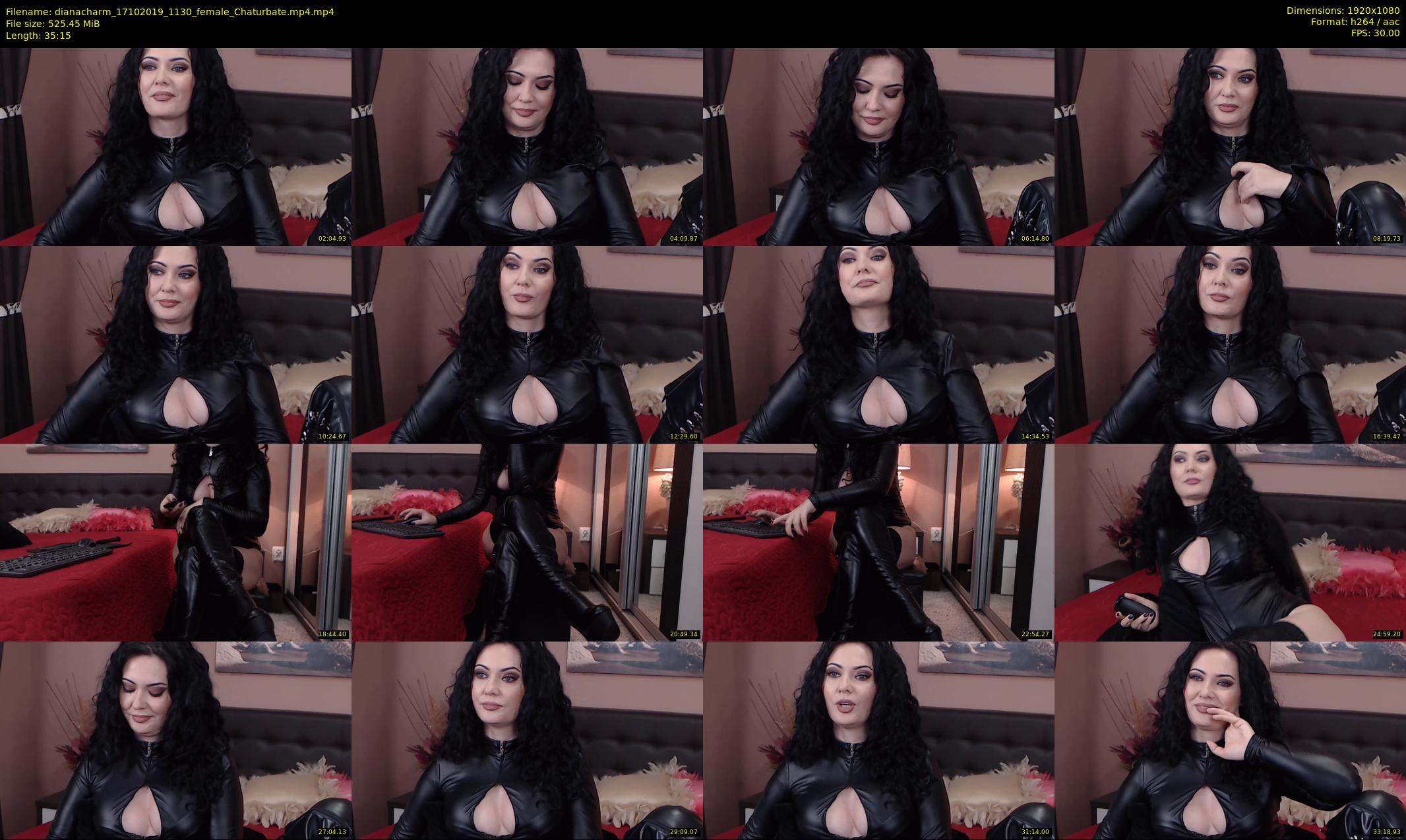 dianacharm — 36 minute Chaturbate female cam show recording, 1080p, Oct 17, 2019